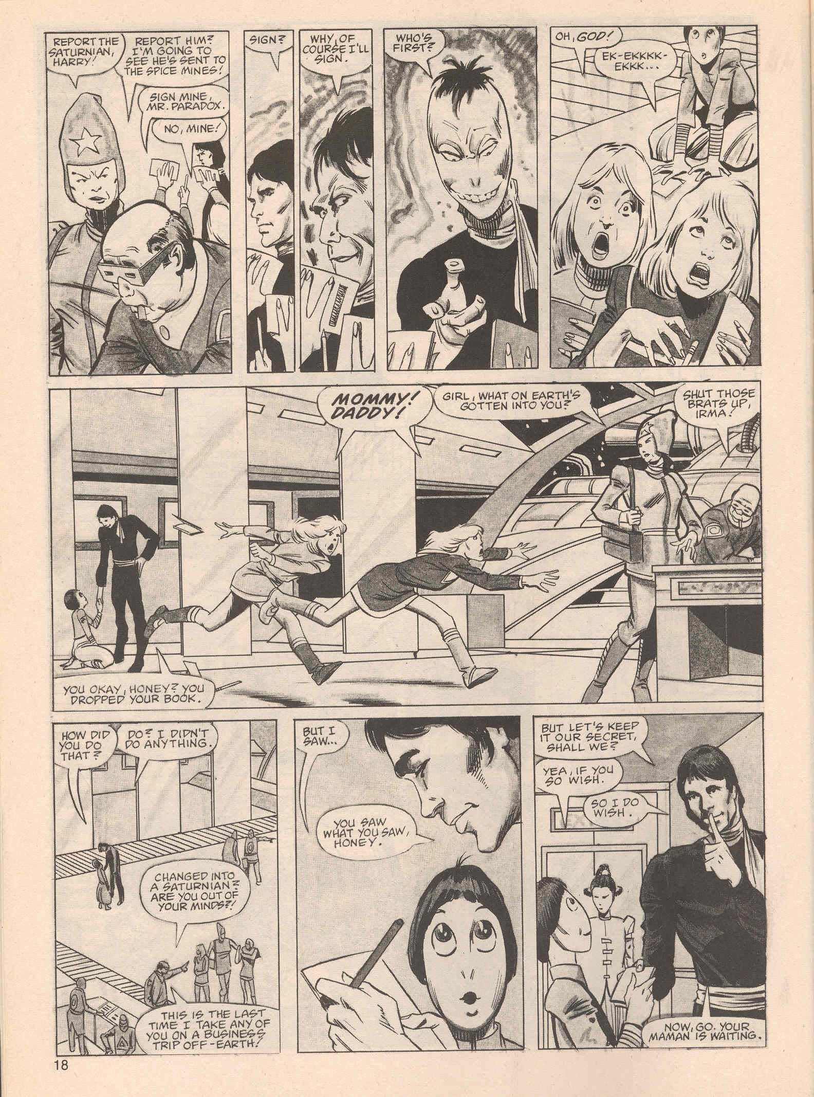 Read online Bizarre Adventures comic -  Issue #30 - 18