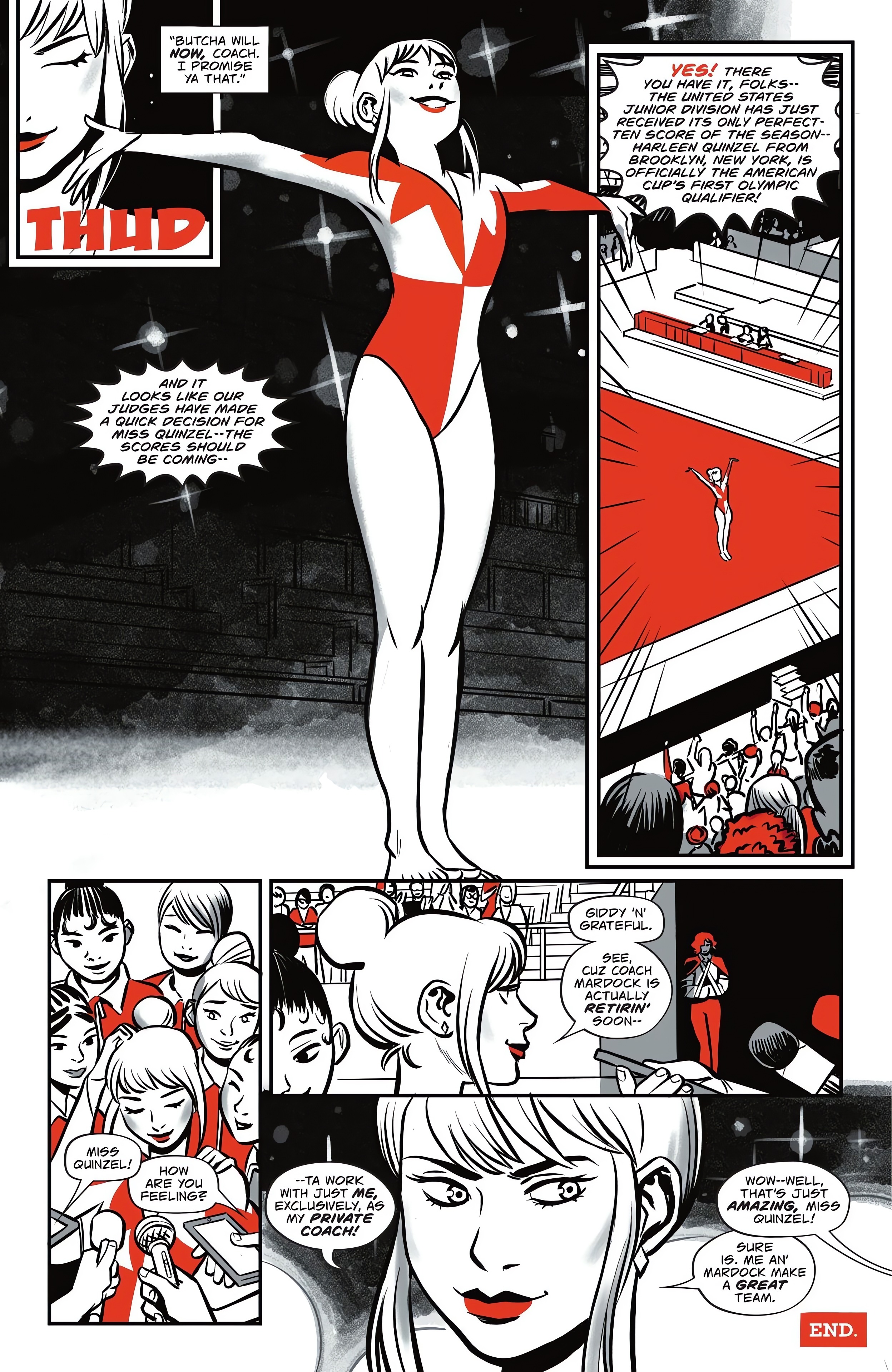 Read online Harley Quinn: Black   White   Redder comic -  Issue #1 - 26