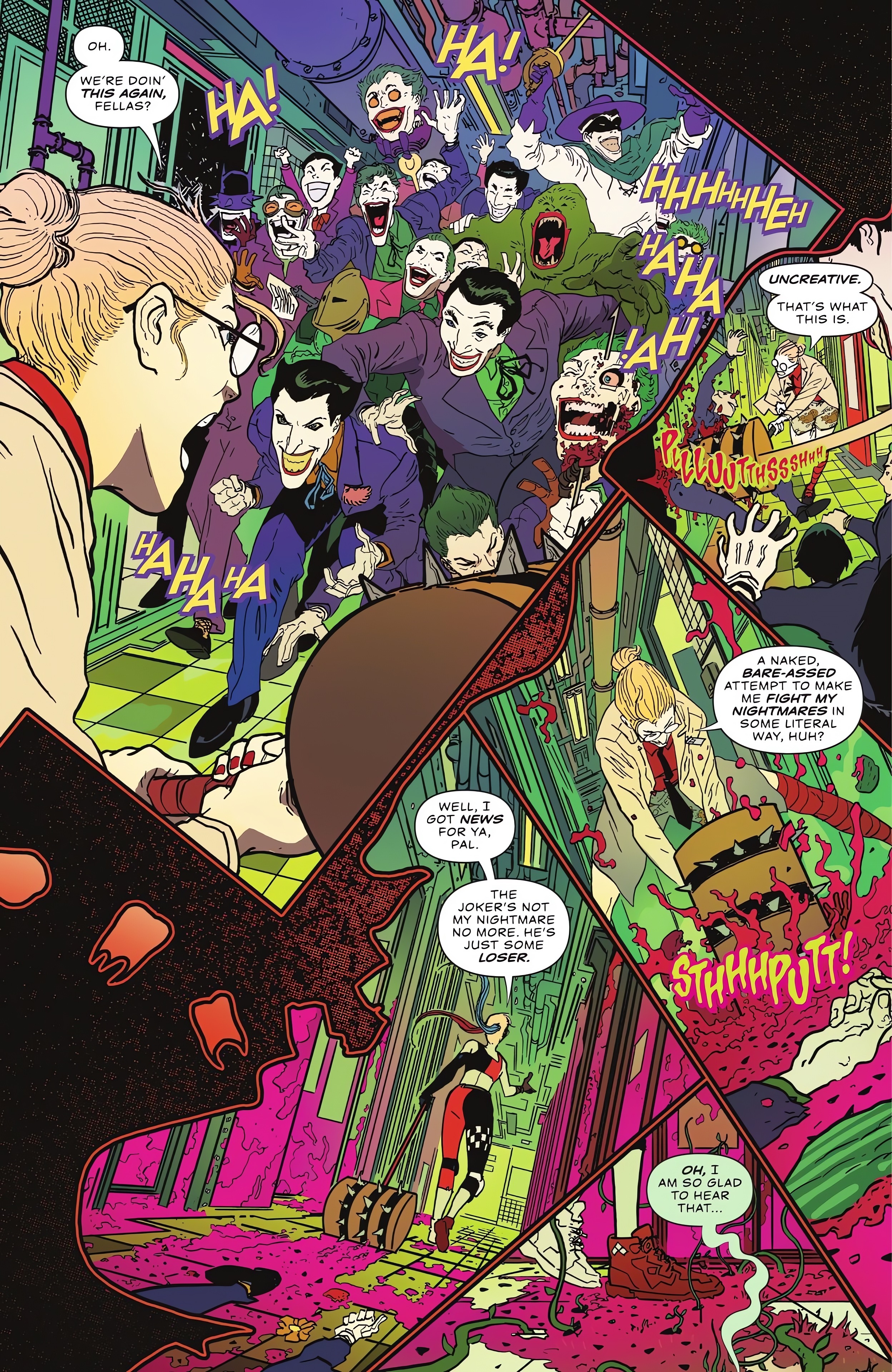 Read online Knight Terrors: Harley Quinn comic -  Issue #1 - 6