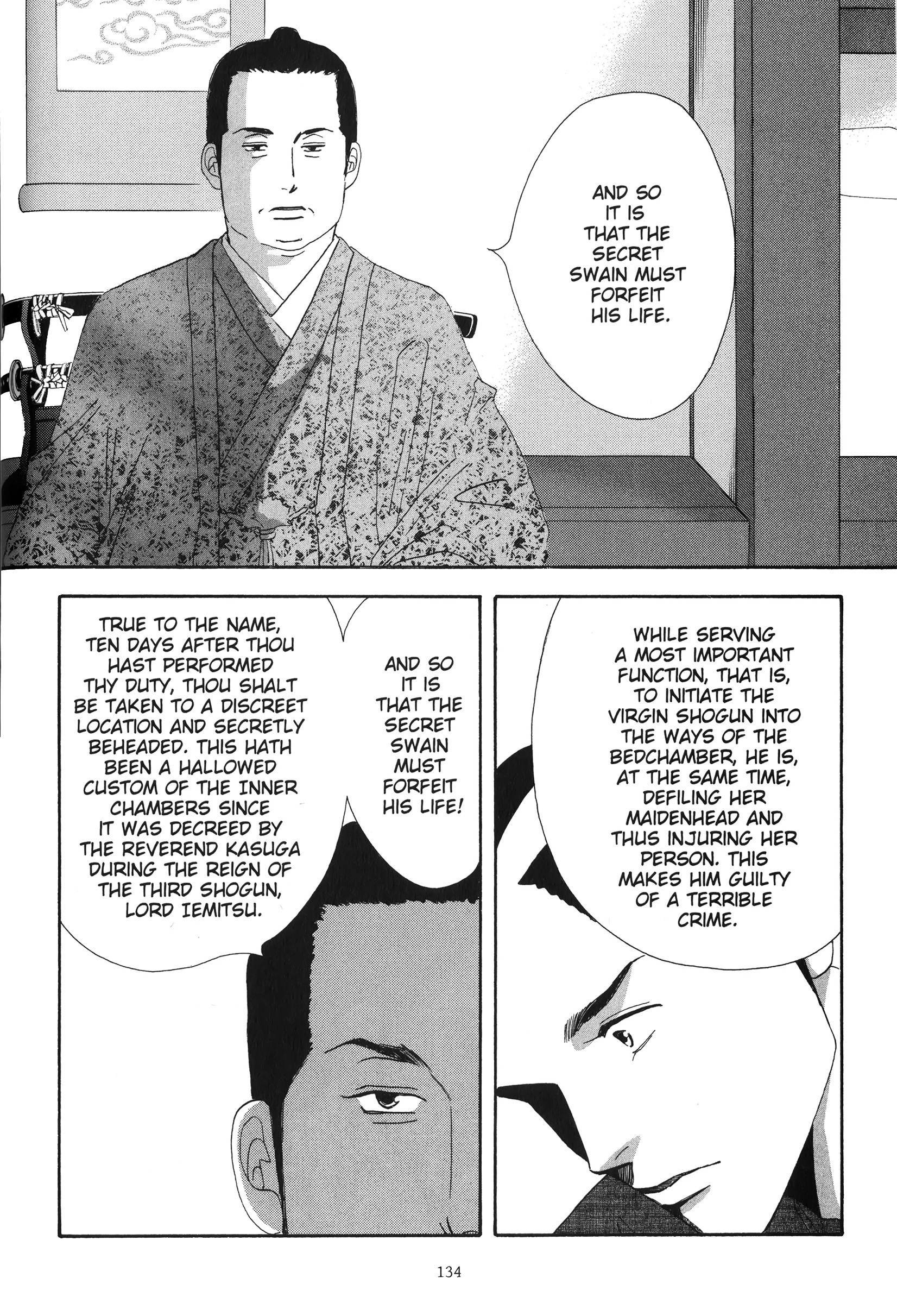 Read online Ōoku: The Inner Chambers comic -  Issue # TPB 1 - 134