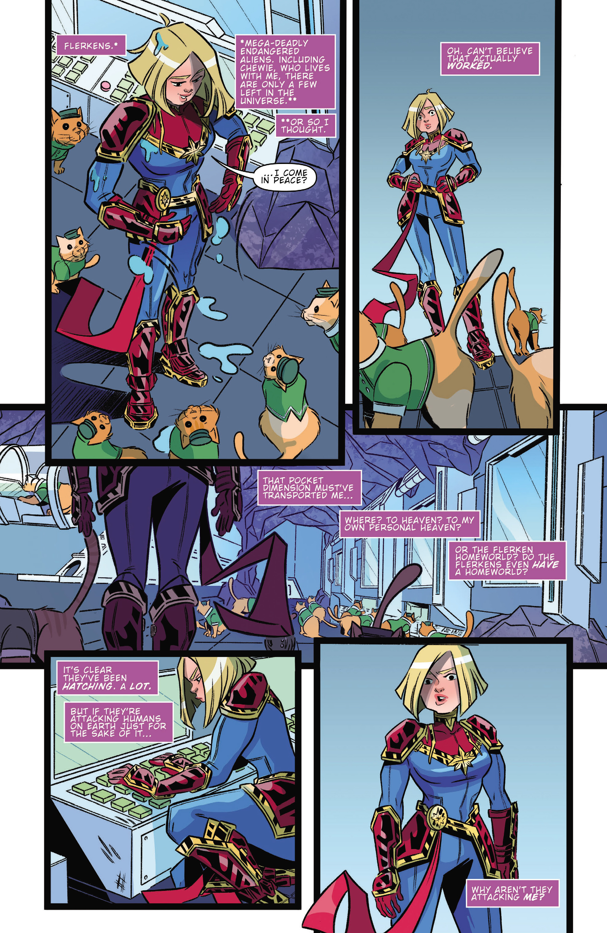 Read online Captain Marvel: Game On comic -  Issue # TPB (Part 1) - 31