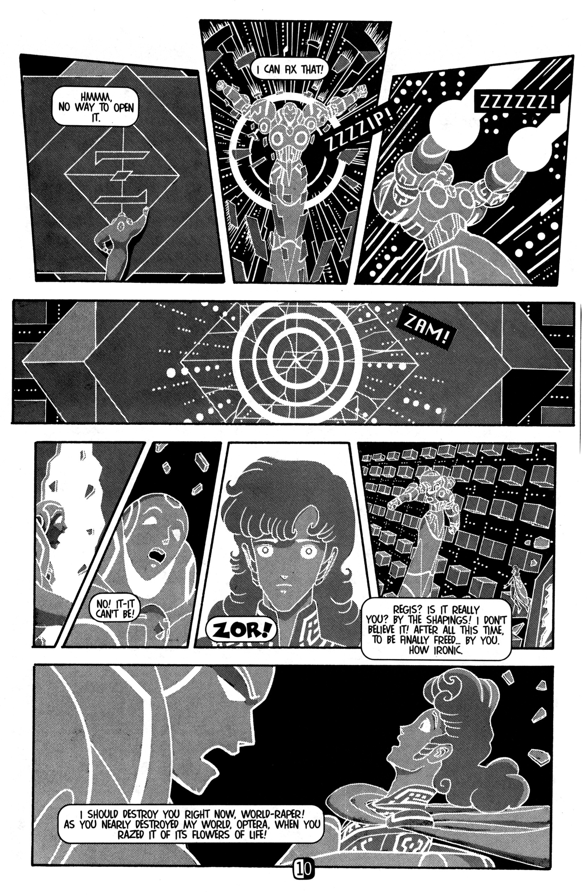 Read online Robotech: Cyber World - Secrets of Haydon IV comic -  Issue # Full - 12