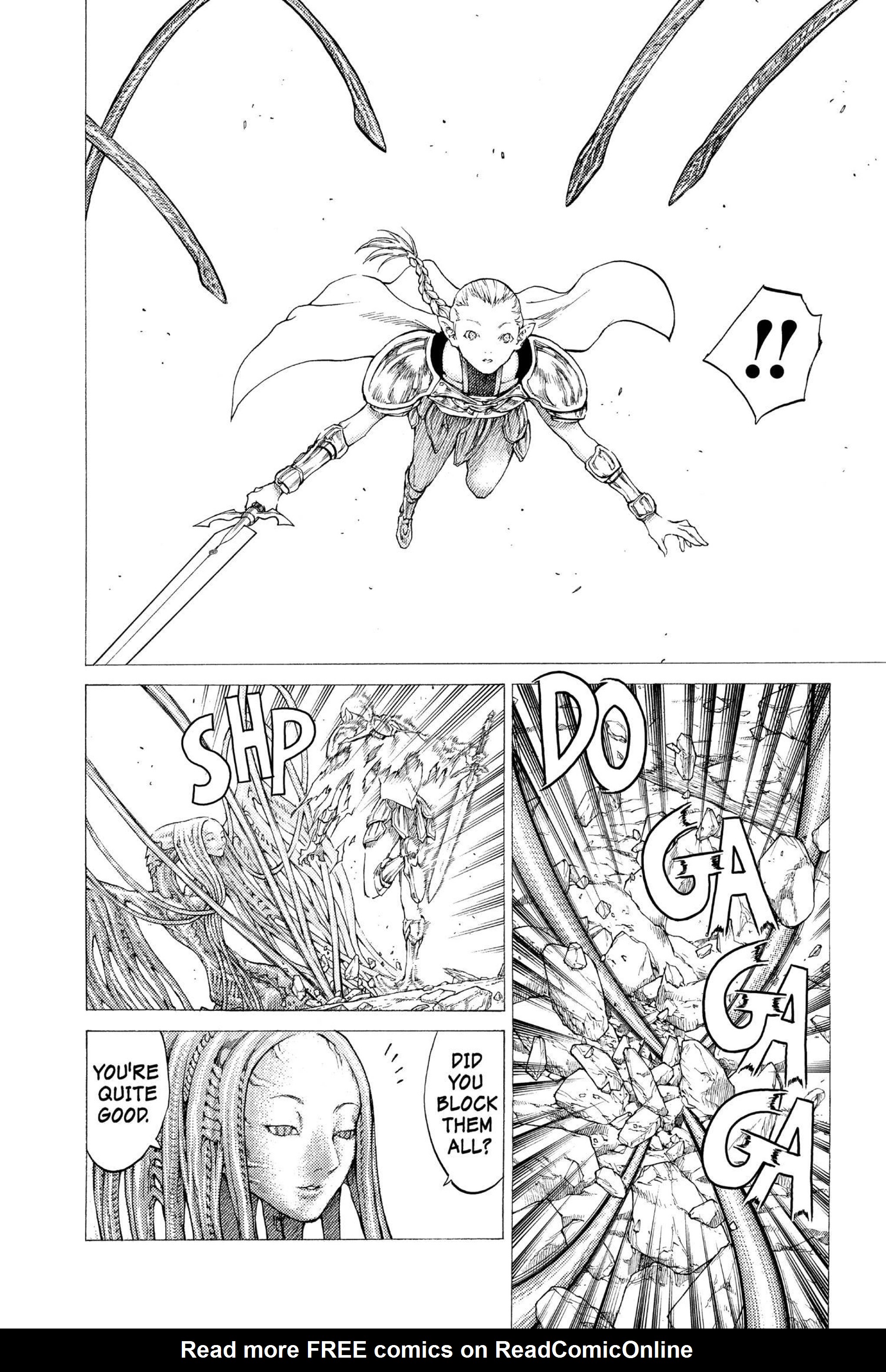 Read online Claymore comic -  Issue #6 - 175