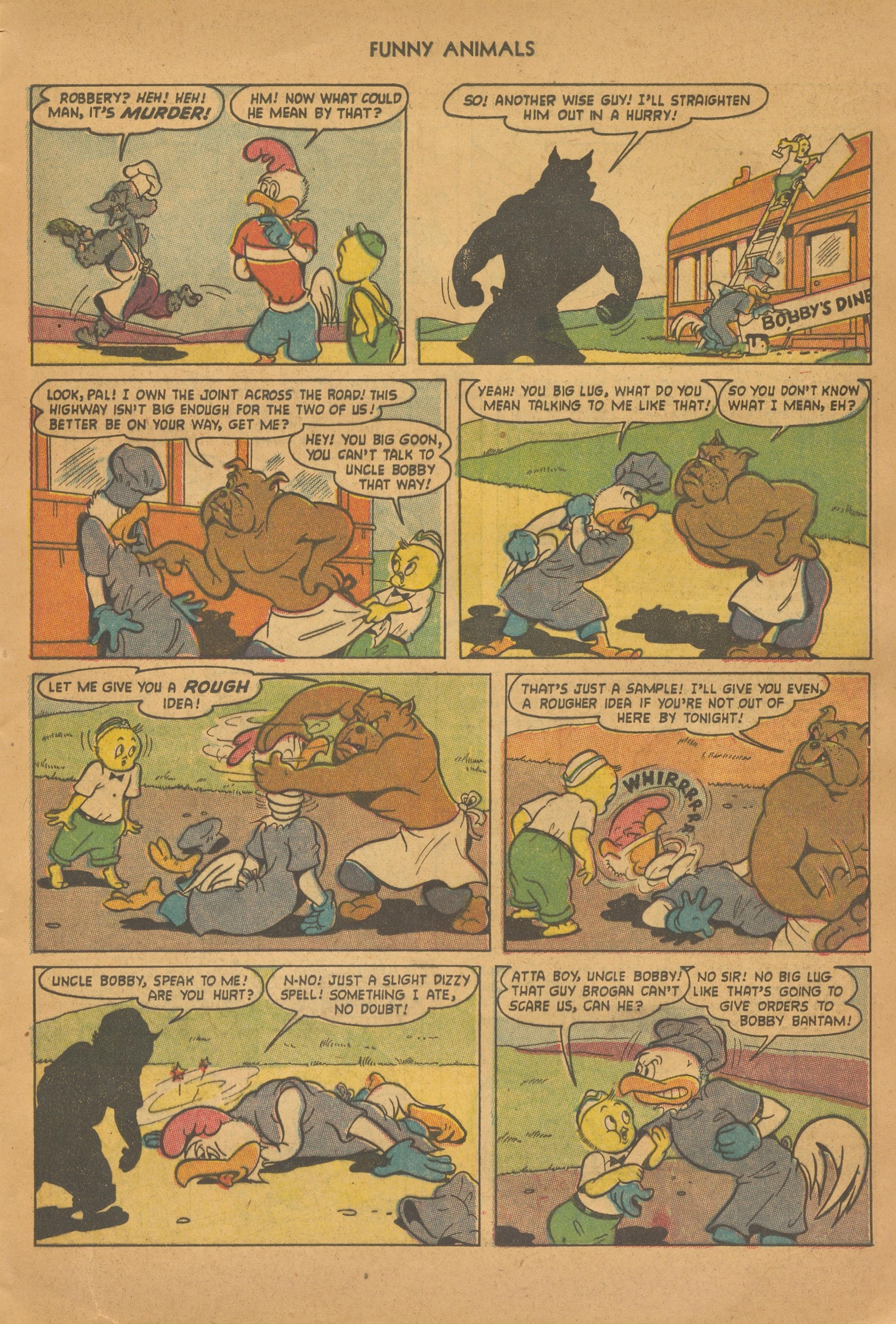 Read online Fawcett's Funny Animals comic -  Issue #83 - 13