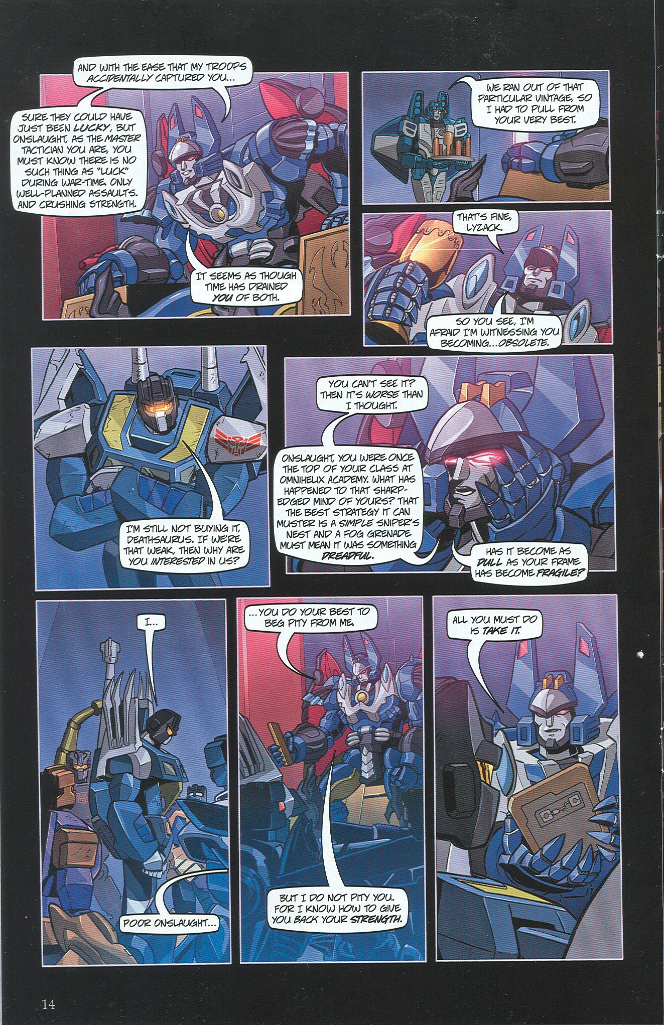 Read online Transformers: Collectors' Club comic -  Issue #34 - 14