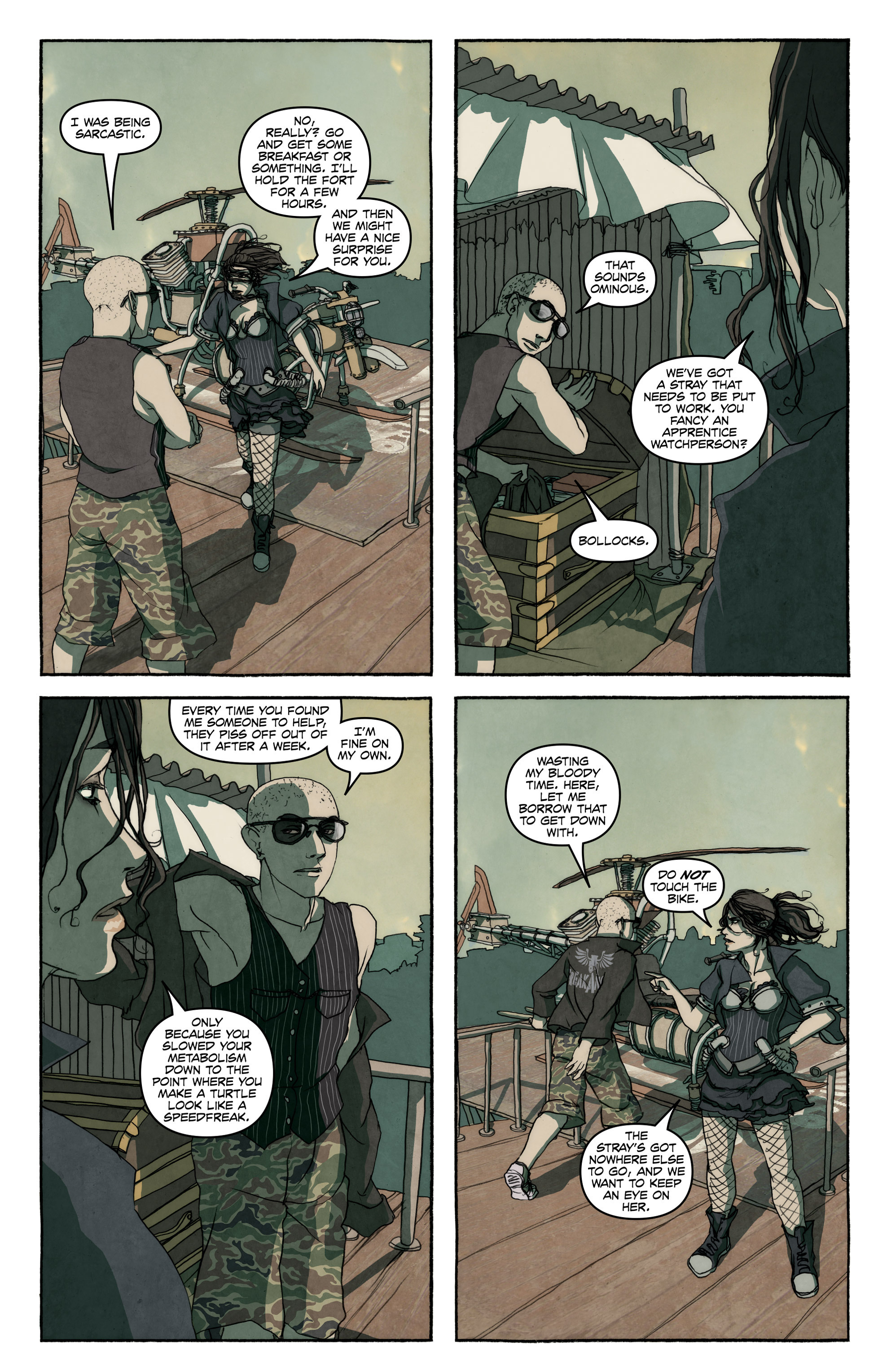 Read online FreakAngels comic -  Issue #1 - 42