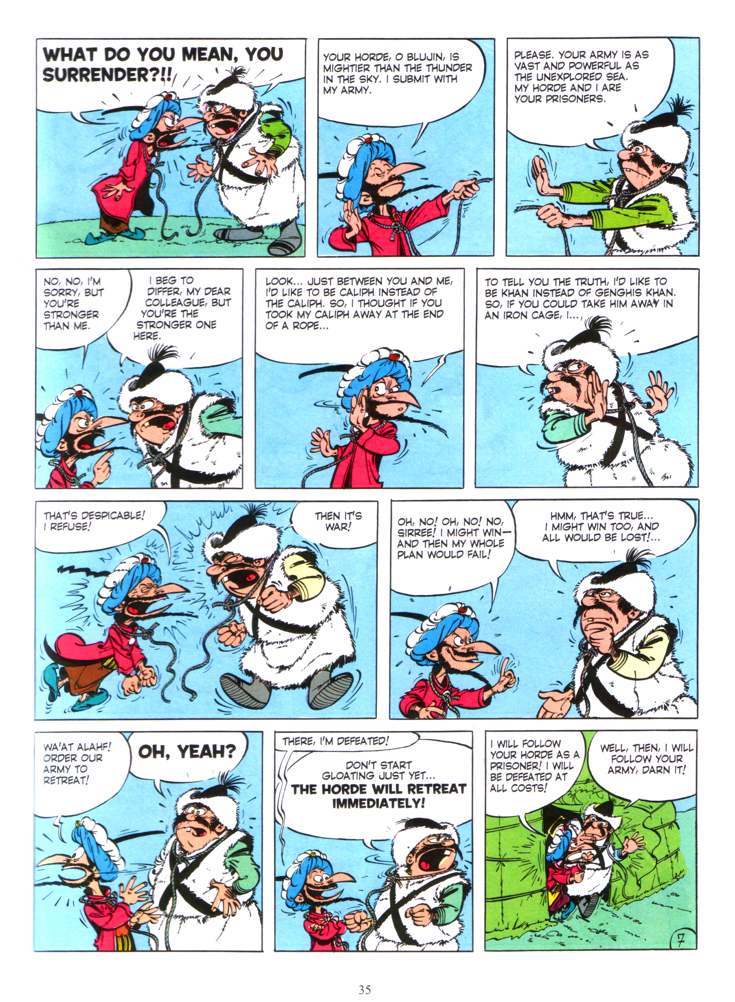 Read online Iznogoud comic -  Issue #9 - 34