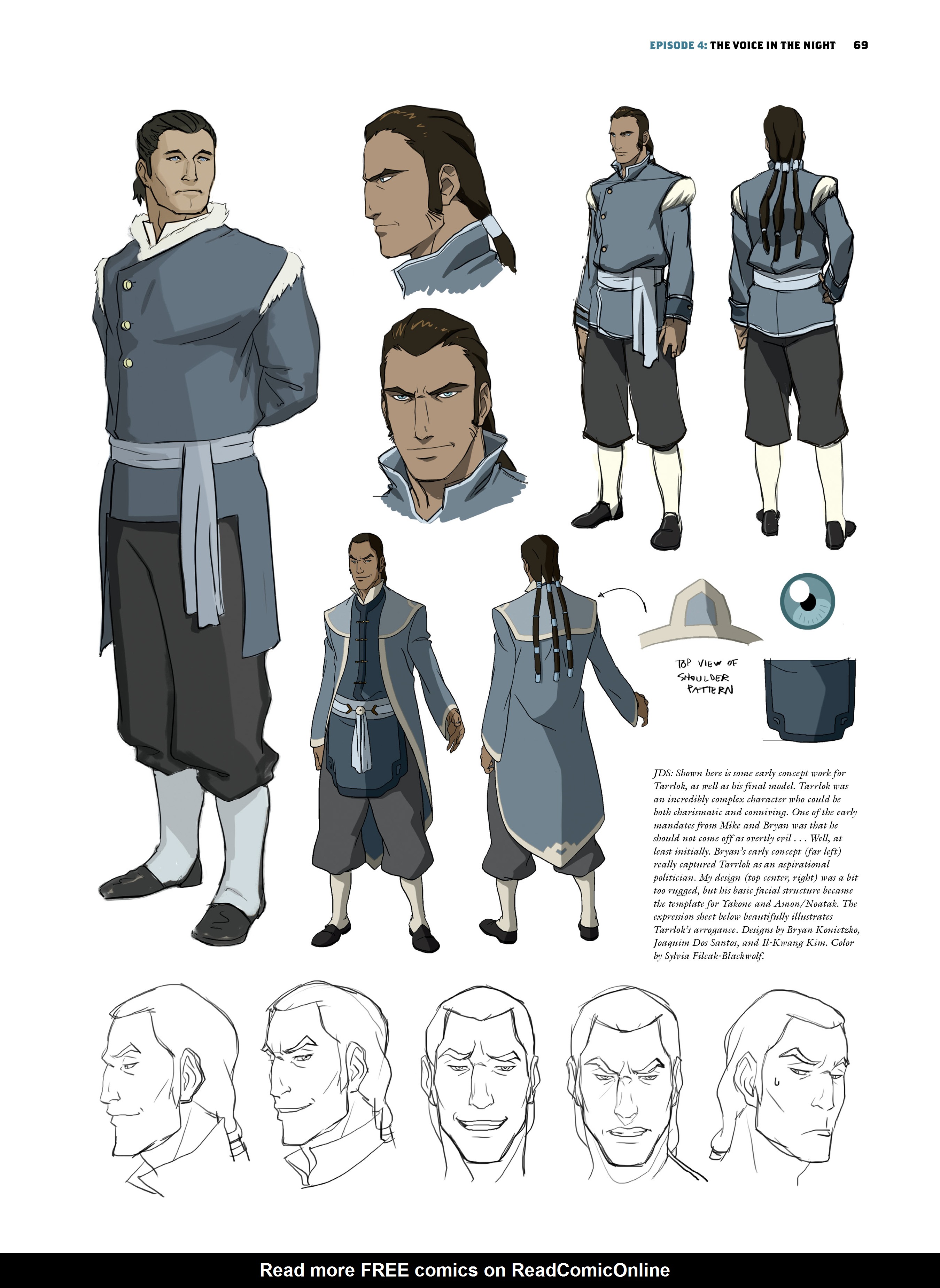 Read online The Legend of Korra: The Art of the Animated Series comic -  Issue # TPB 1 - 63