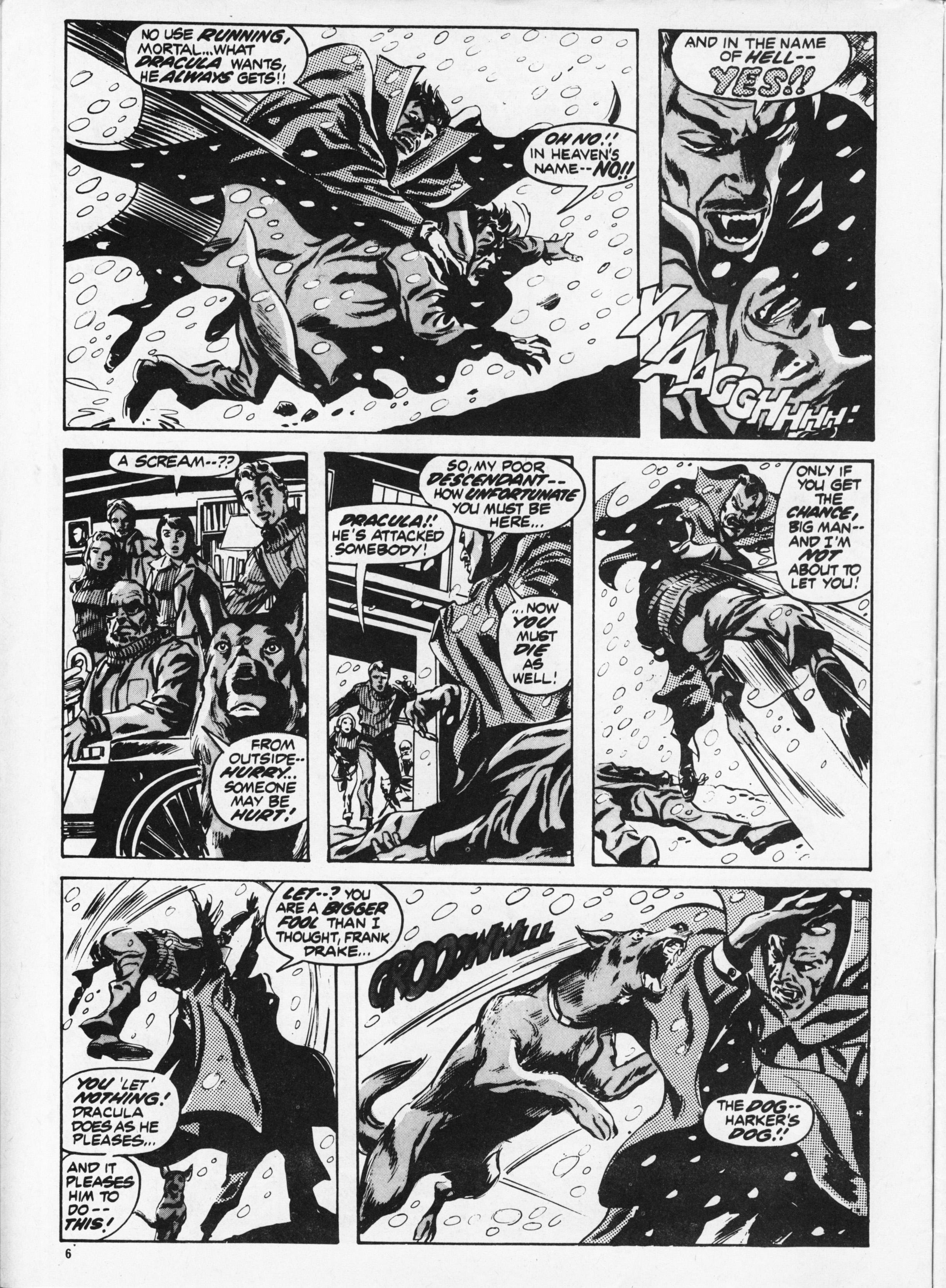 Read online Dracula Lives (1974) comic -  Issue #14 - 6