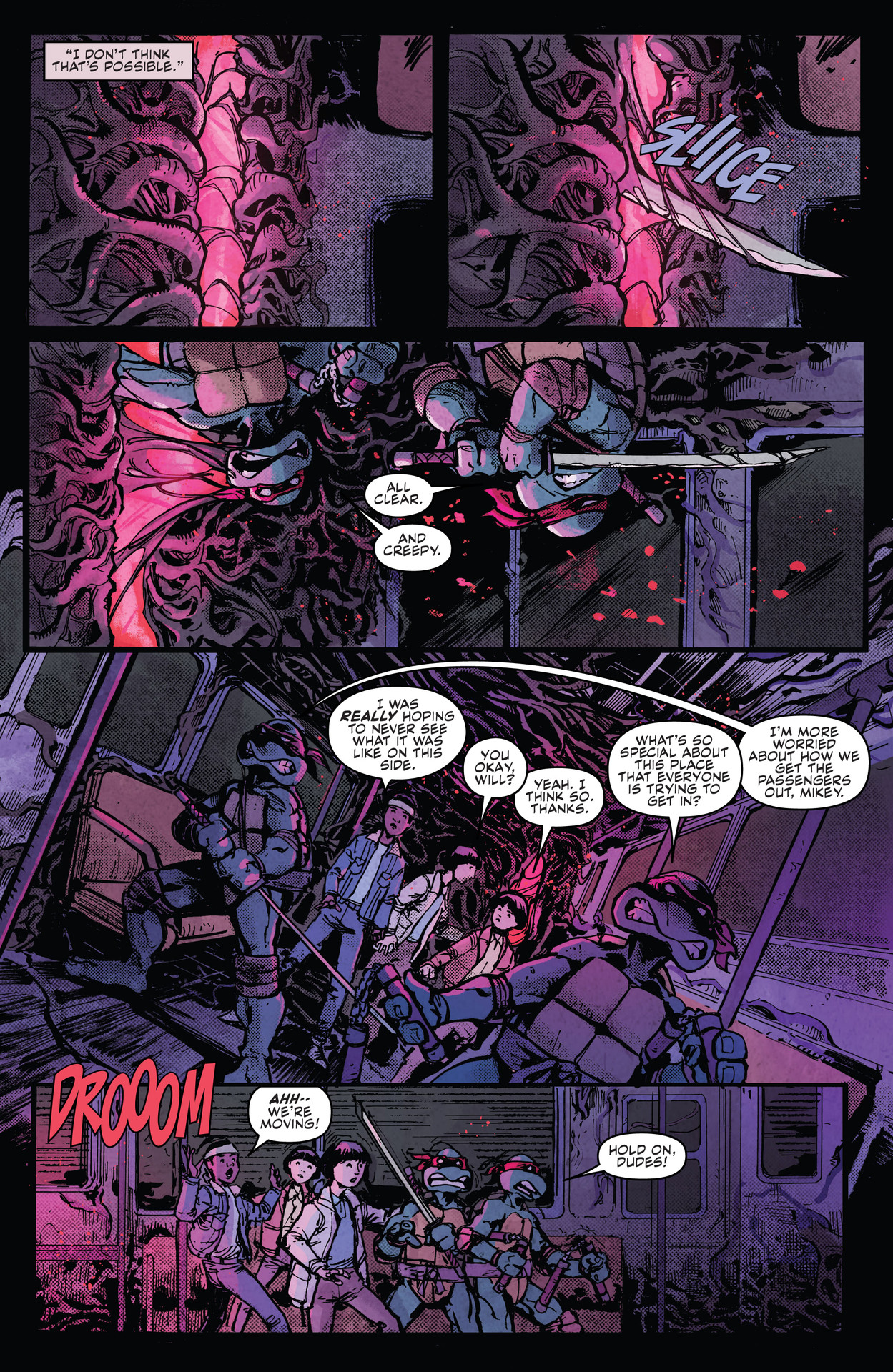 Read online Teenage Mutant Ninja Turtles x Stranger Things comic -  Issue #3 - 14