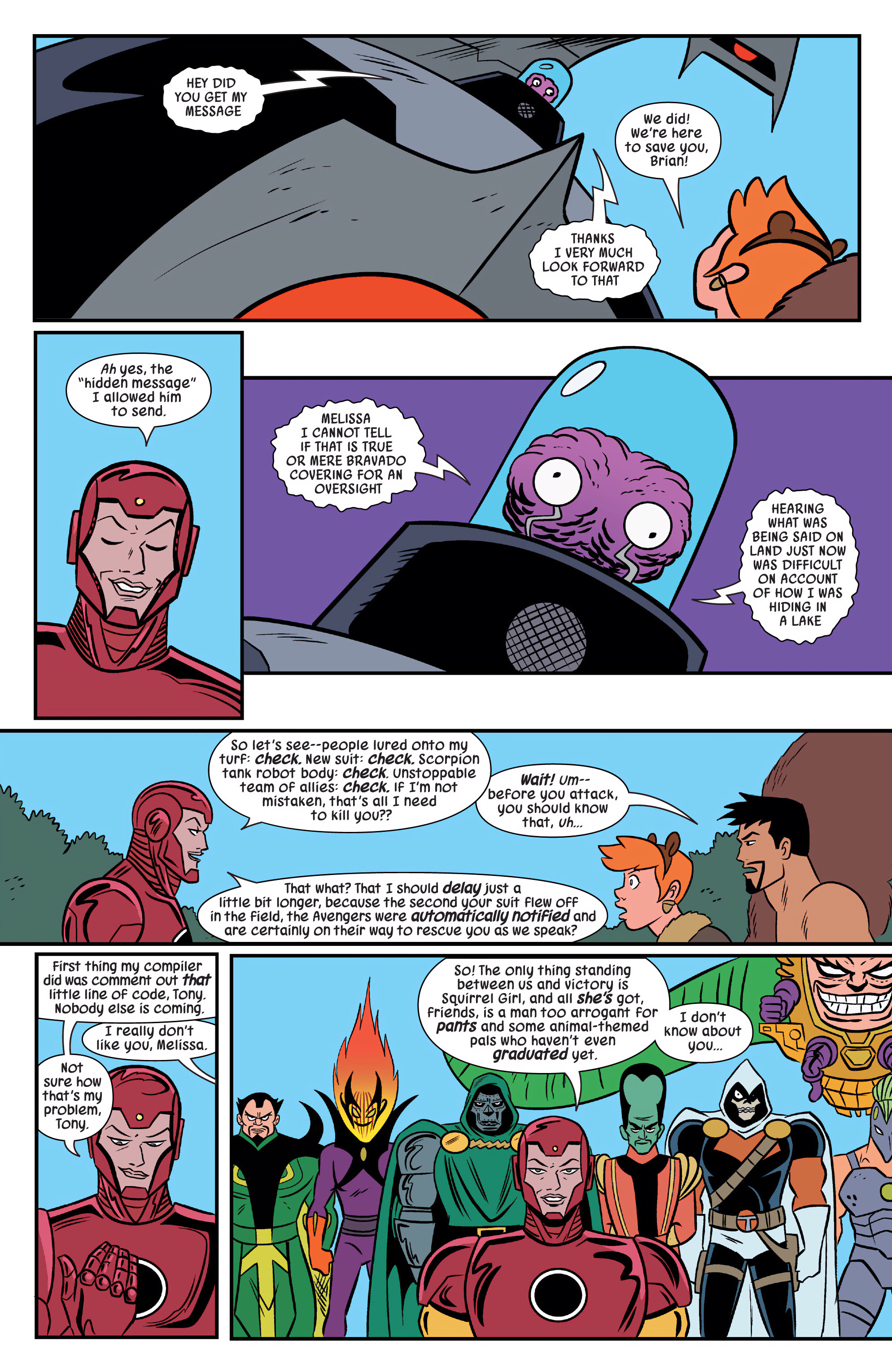 Read online The Unbeatable Squirrel Girl Omnibus comic -  Issue # TPB (Part 16) - 15