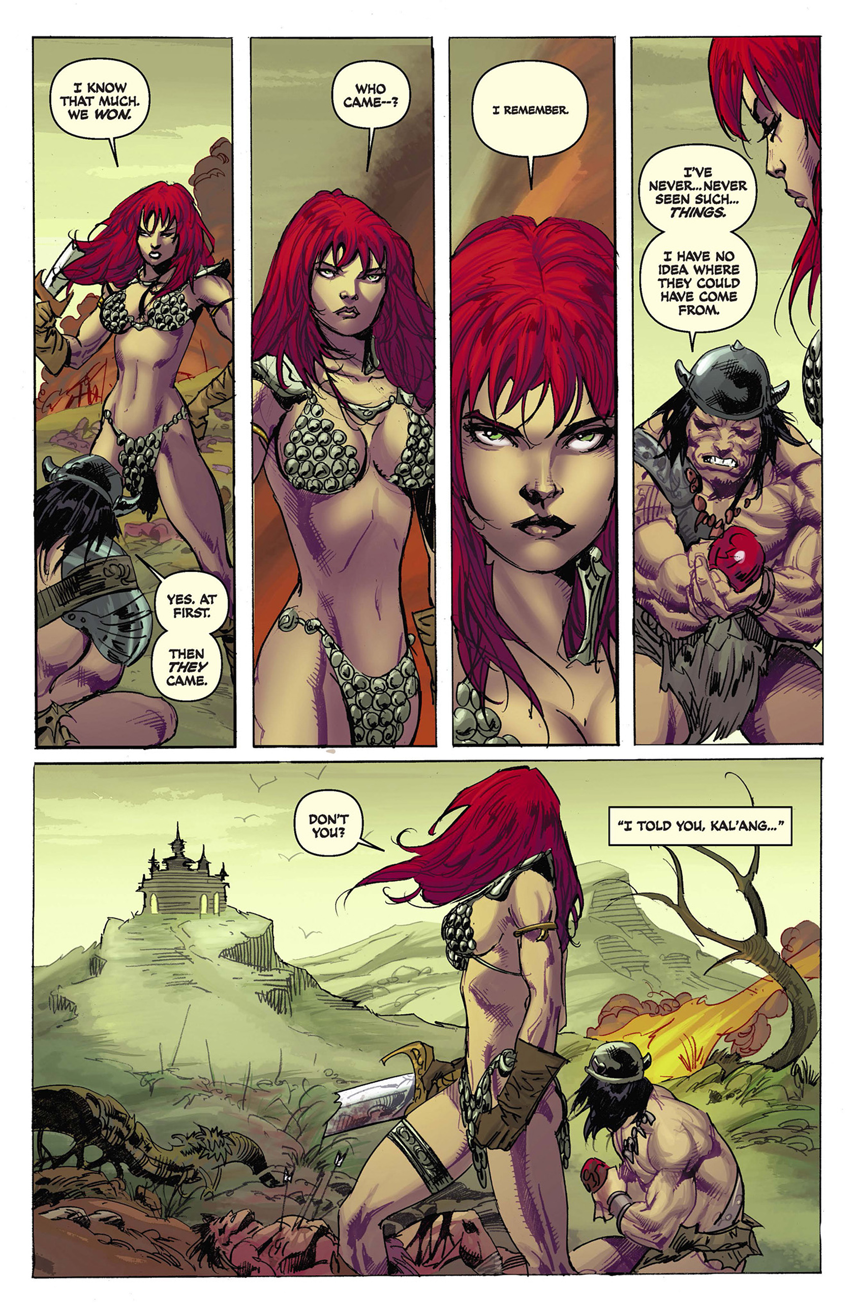 Read online Red Sonja/Conan comic -  Issue #2 - 10