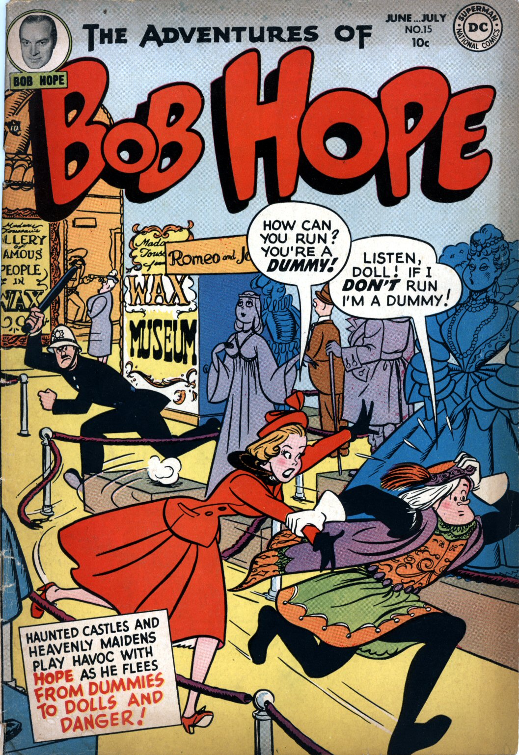 Read online The Adventures of Bob Hope comic -  Issue #15 - 1