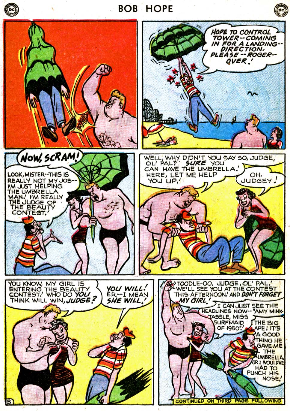 Read online The Adventures of Bob Hope comic -  Issue #3 - 22