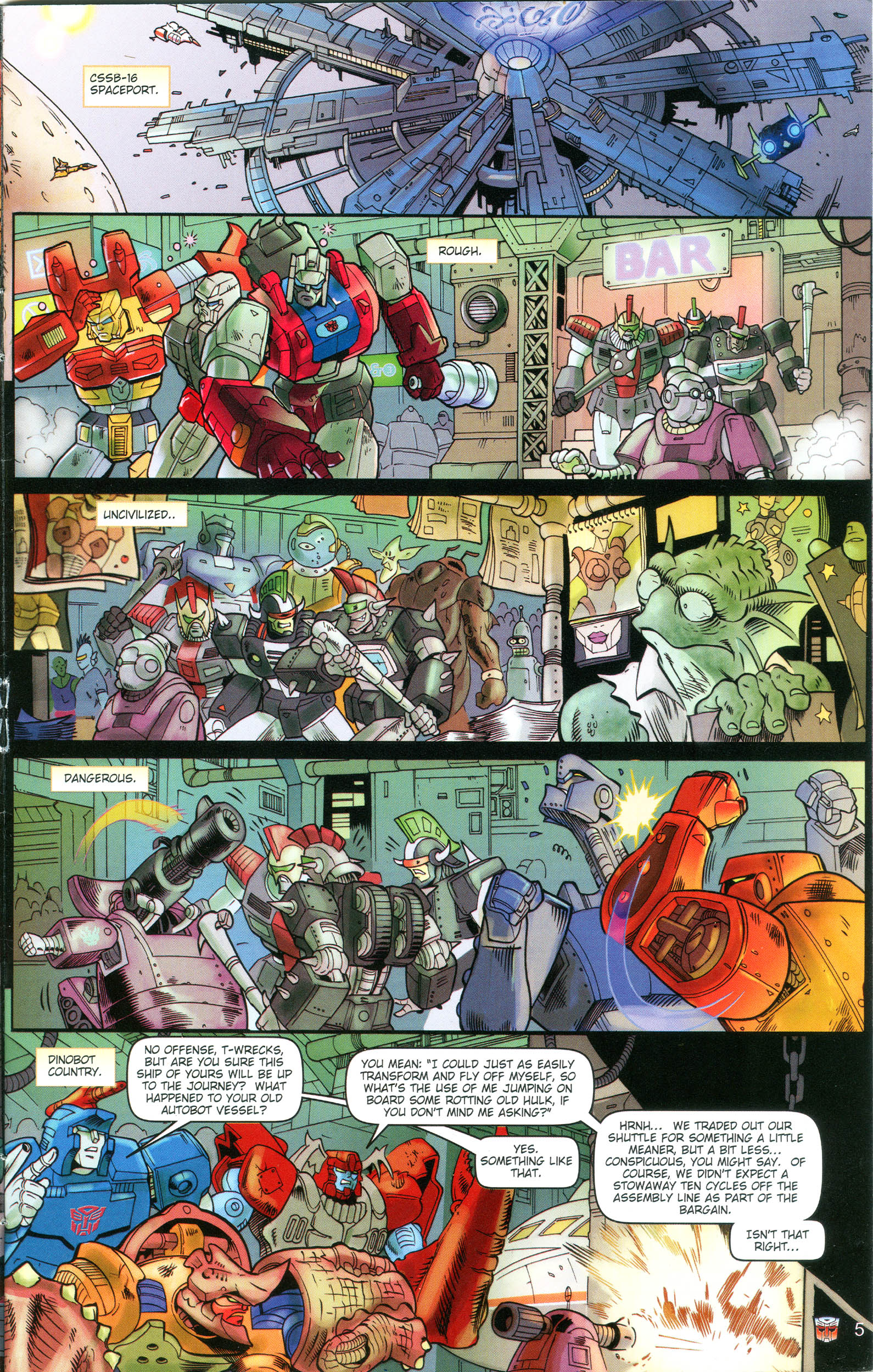 Read online Transformers: Collectors' Club comic -  Issue #16 - 5