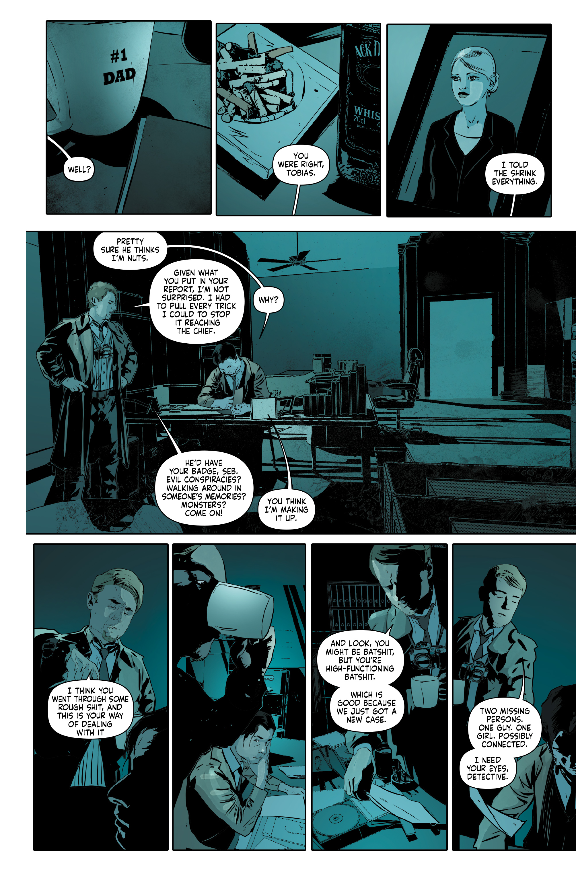 Read online The Evil Within: The Interlude comic -  Issue #1 - 9