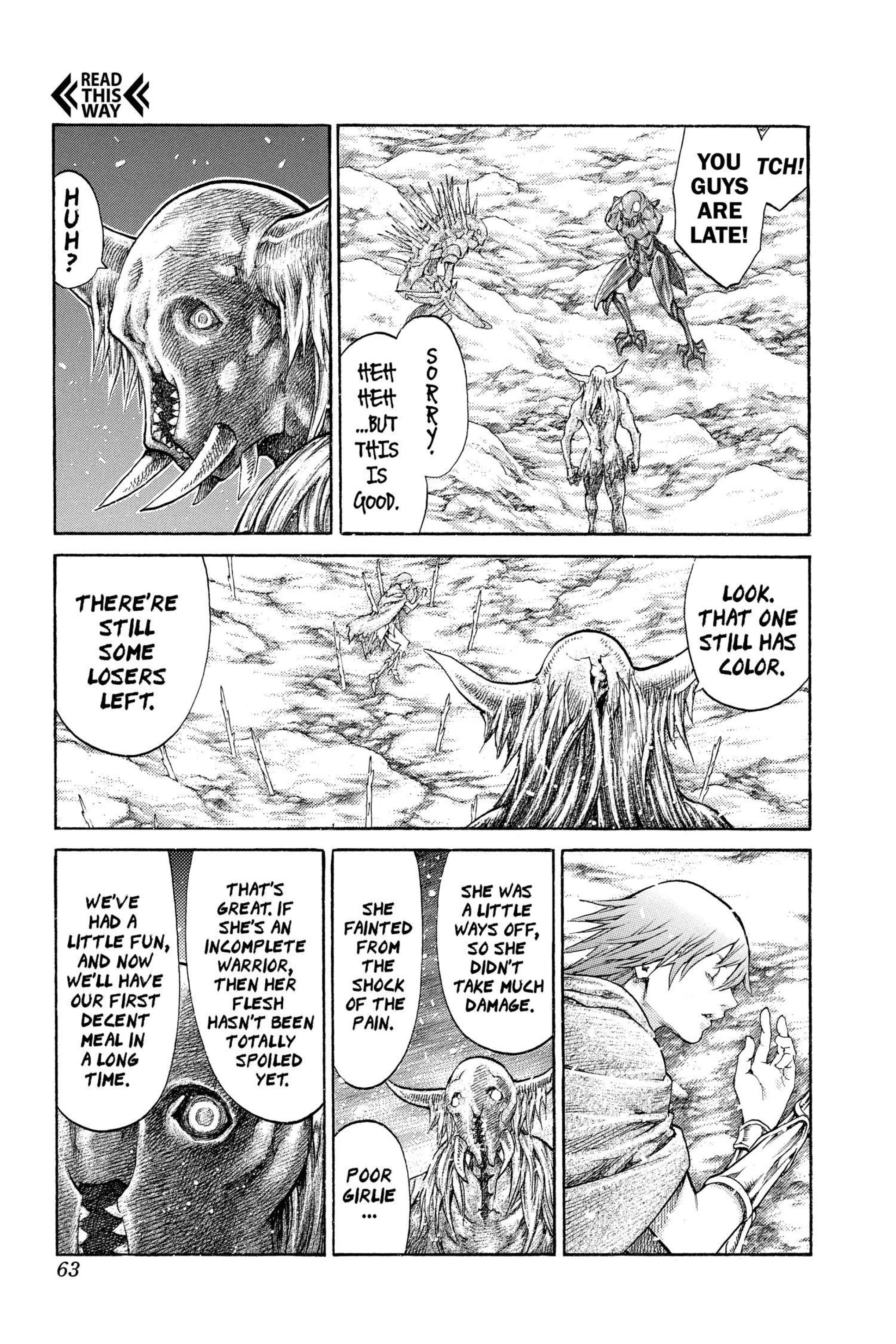 Read online Claymore comic -  Issue #12 - 60