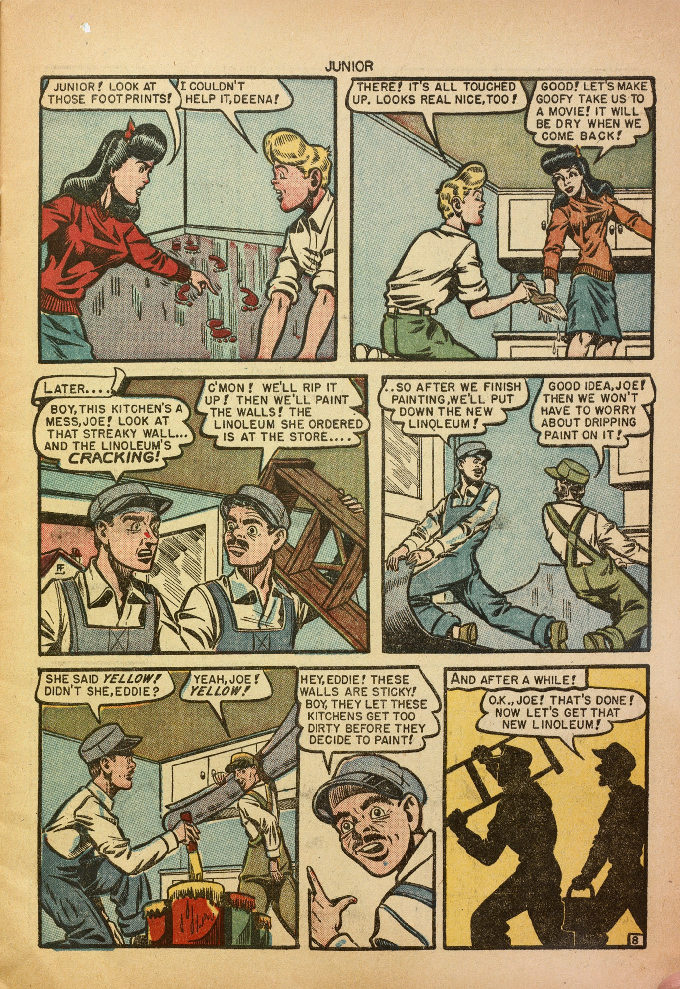 Read online Junior (1947) comic -  Issue #12 - 9