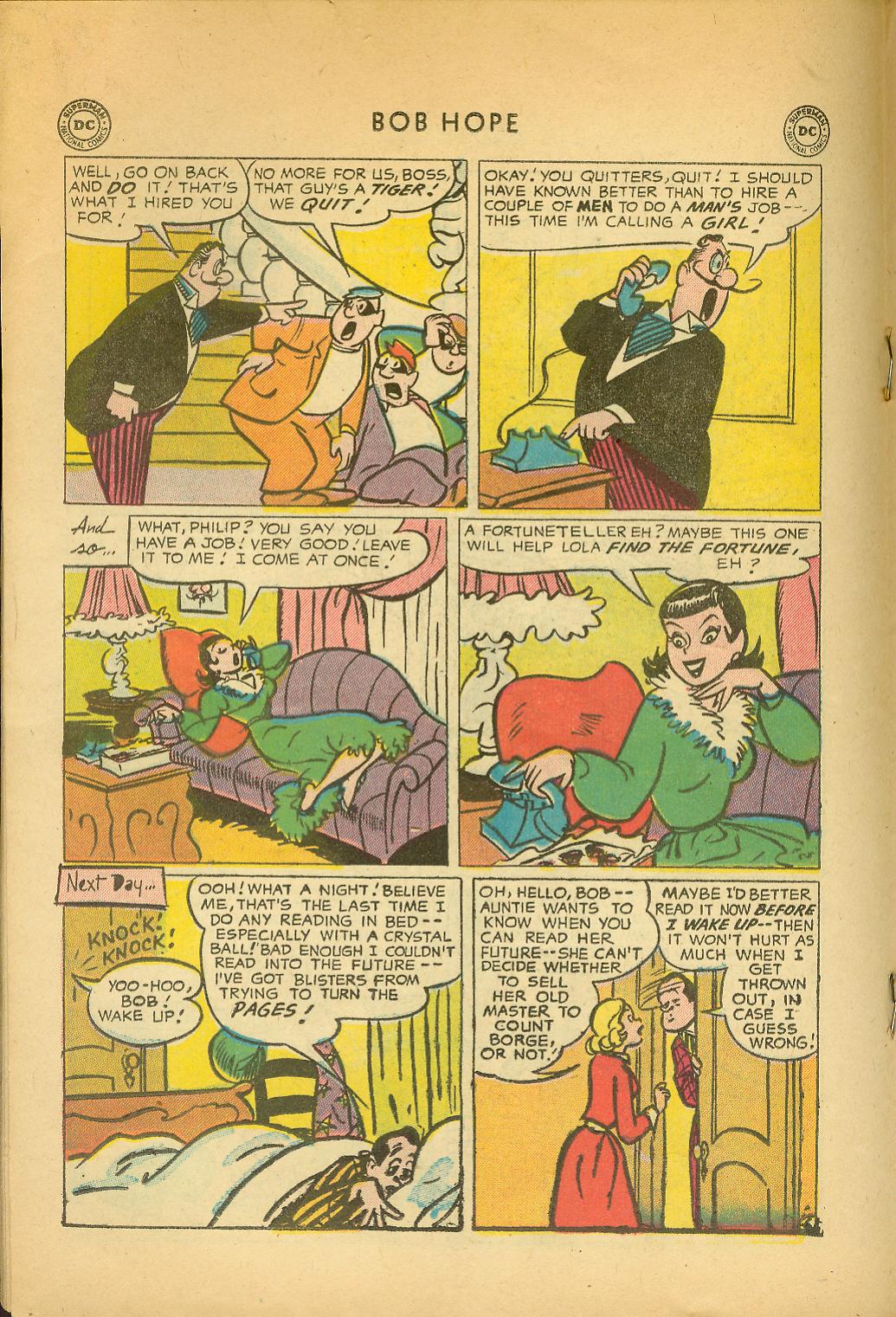 Read online The Adventures of Bob Hope comic -  Issue #40 - 18