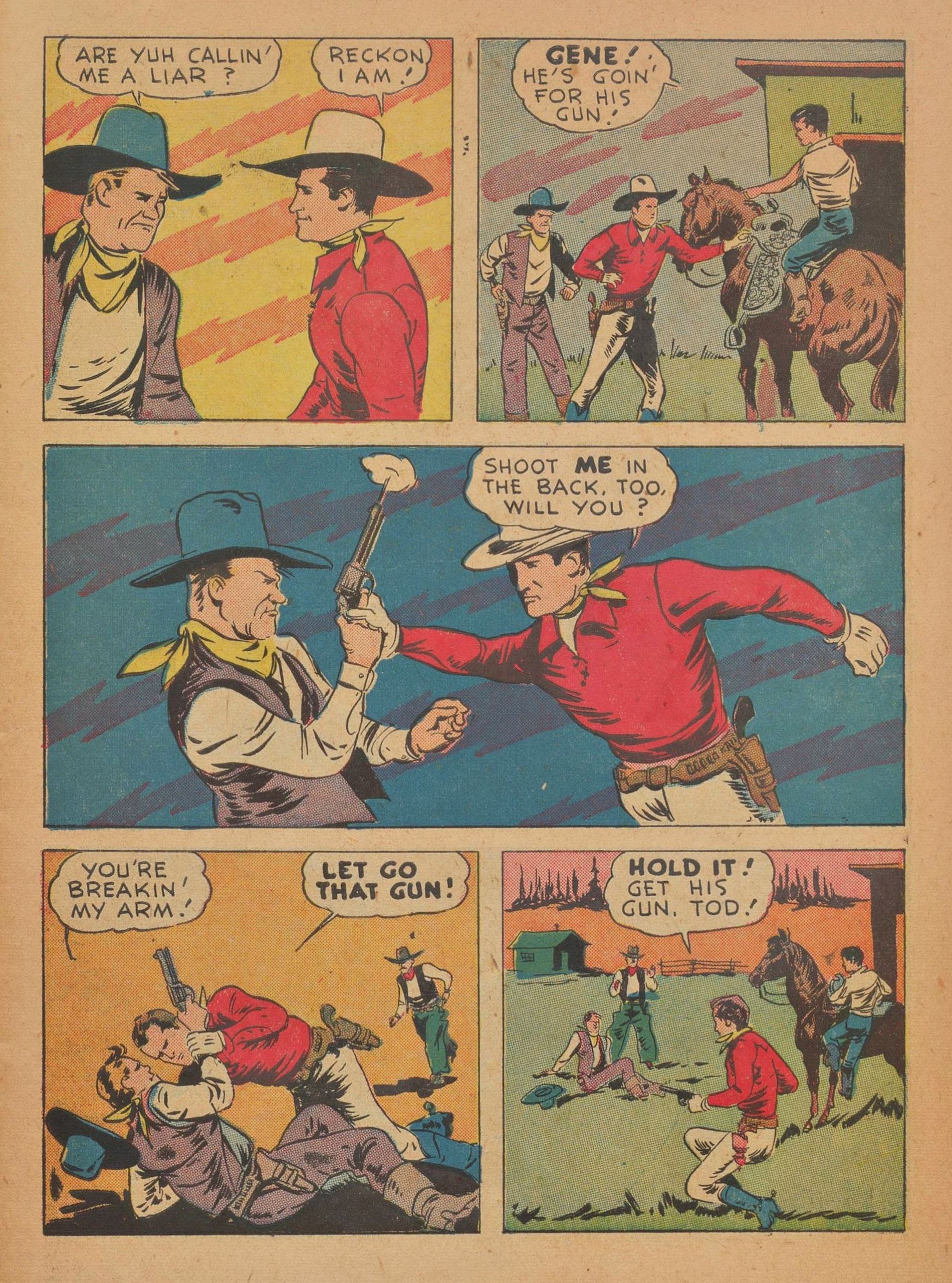 Read online Gene Autry Comics comic -  Issue #9 - 13