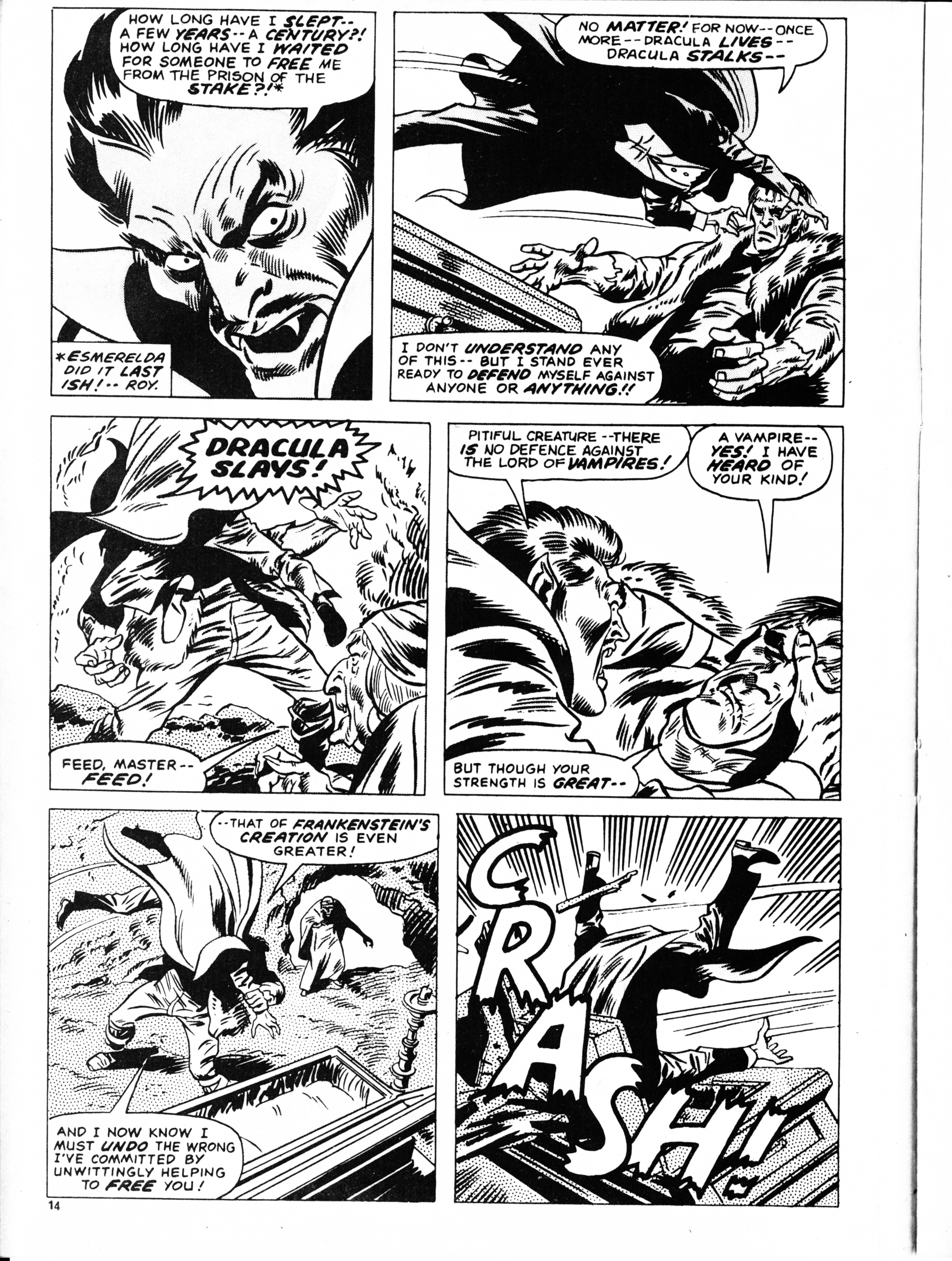 Read online Dracula Lives (1974) comic -  Issue #16 - 14