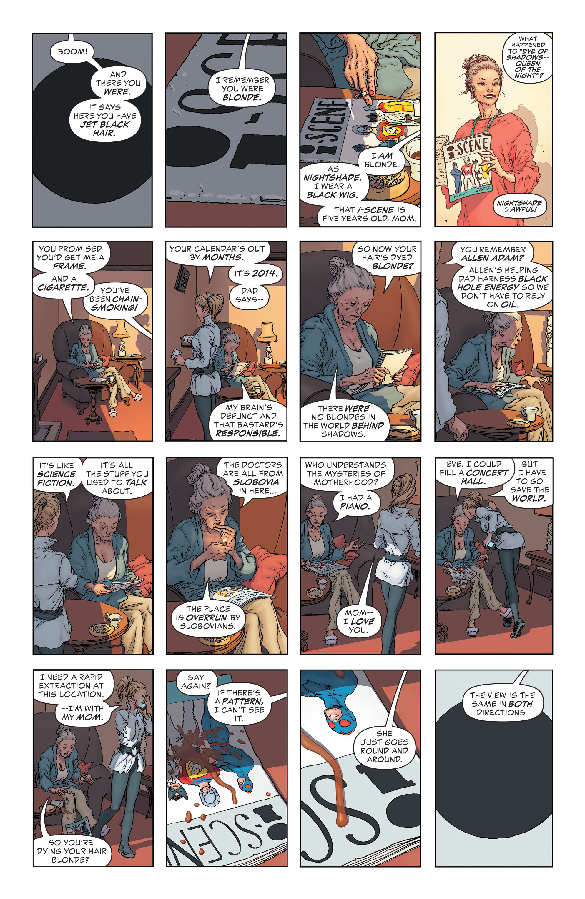 Read online The Multiversity: Pax Americana comic -  Issue # Full - 17