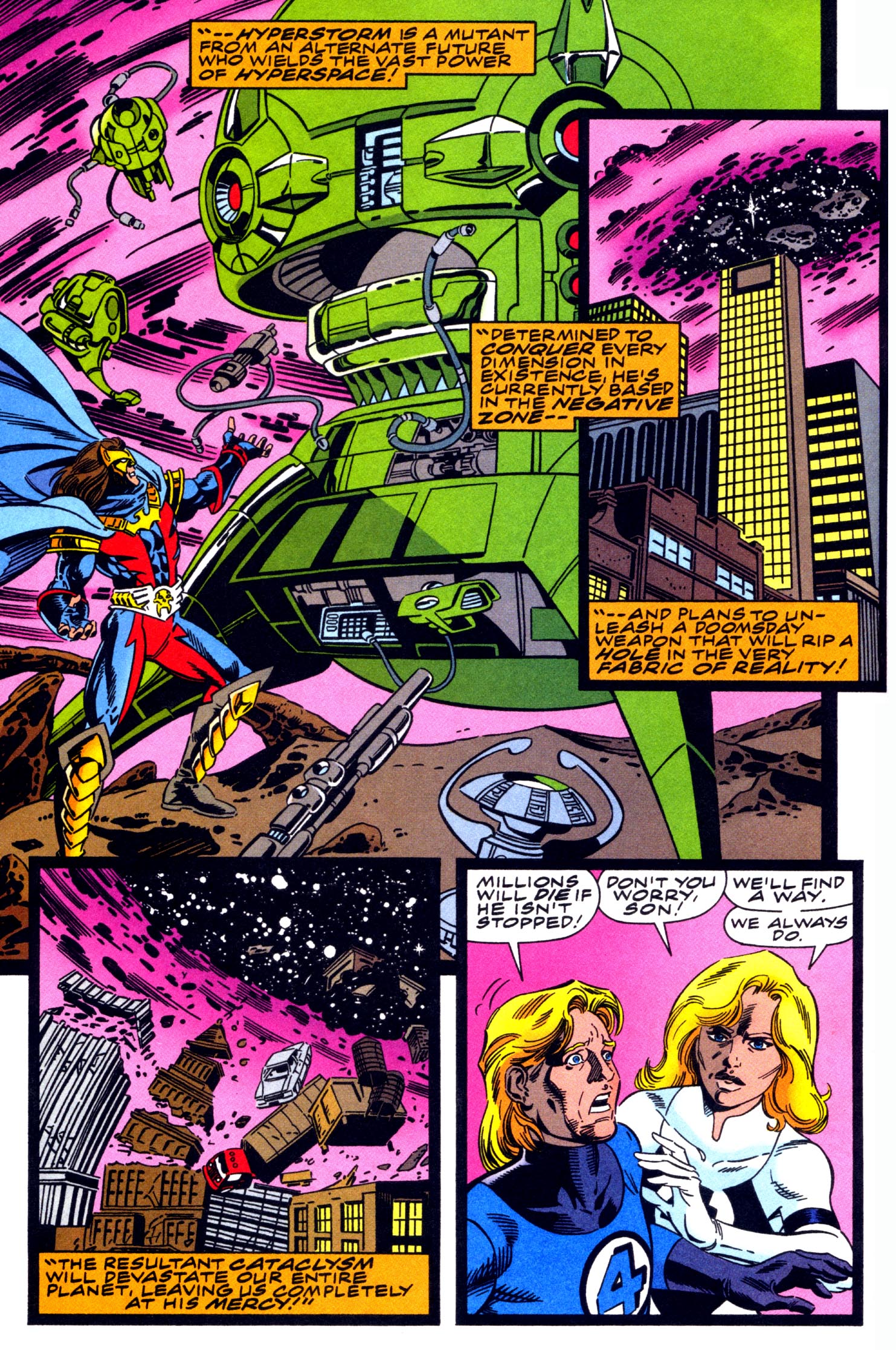 Read online Fantastic Five comic -  Issue #4 - 5