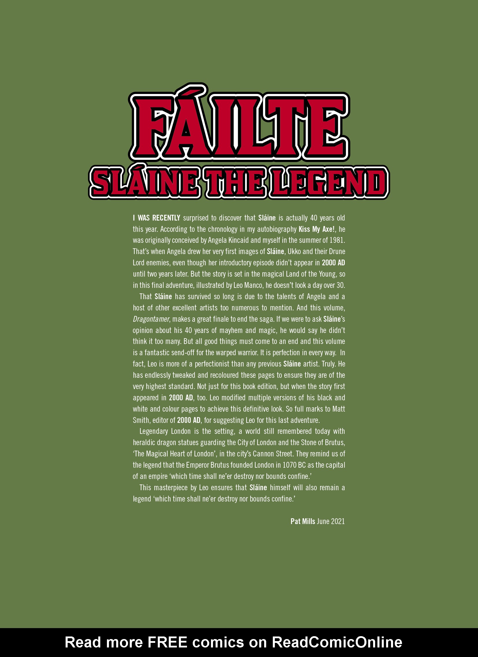 Read online Sláine comic -  Issue # TPB 19 - 4