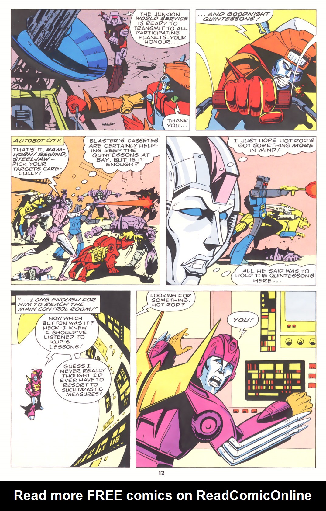 Read online The Transformers (UK) comic -  Issue #186 - 11