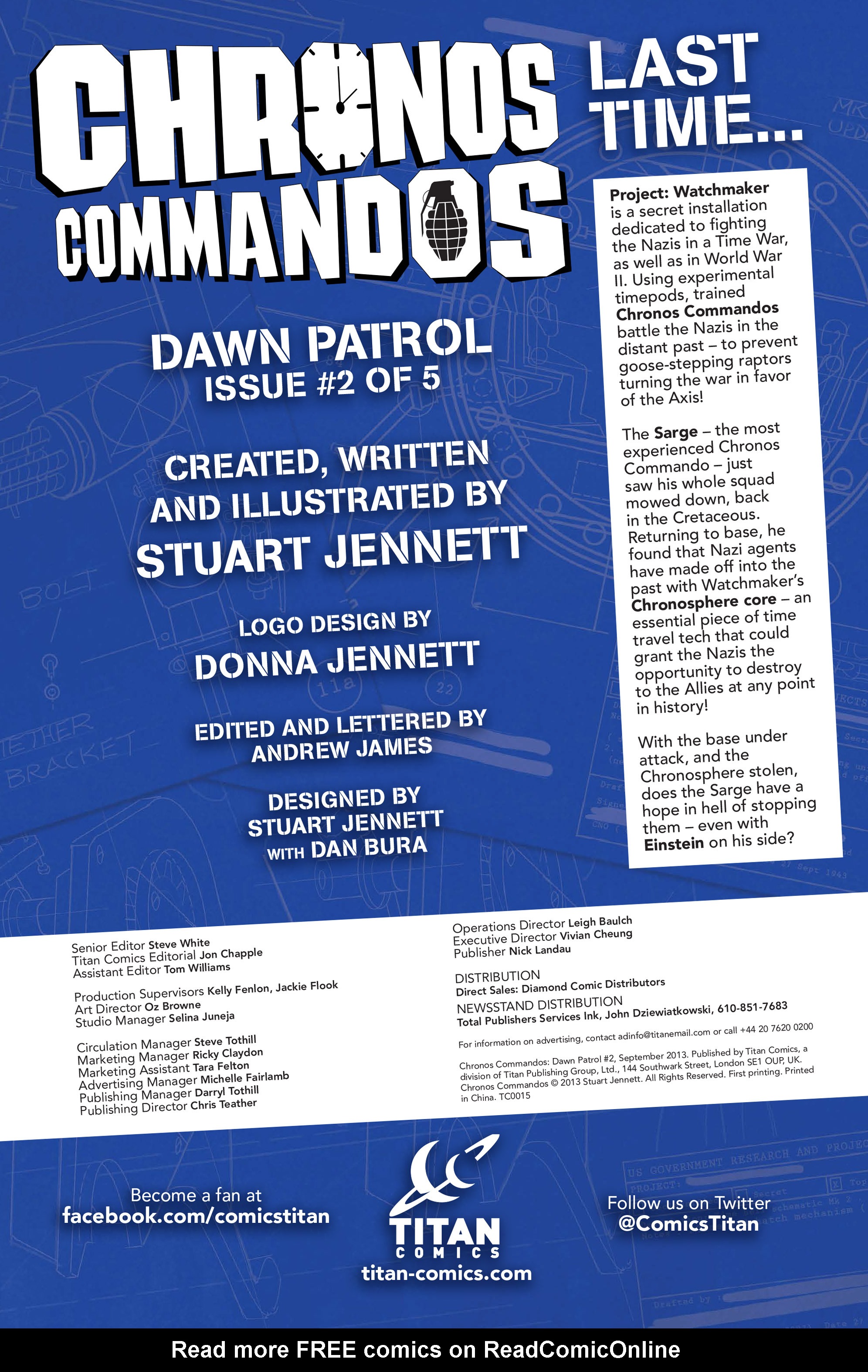 Read online Chronos Commandos: Dawn Patrol comic -  Issue #2 - 2