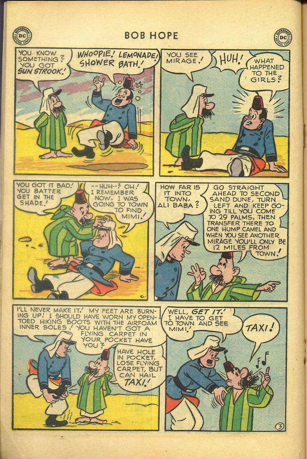 Read online The Adventures of Bob Hope comic -  Issue #10 - 16