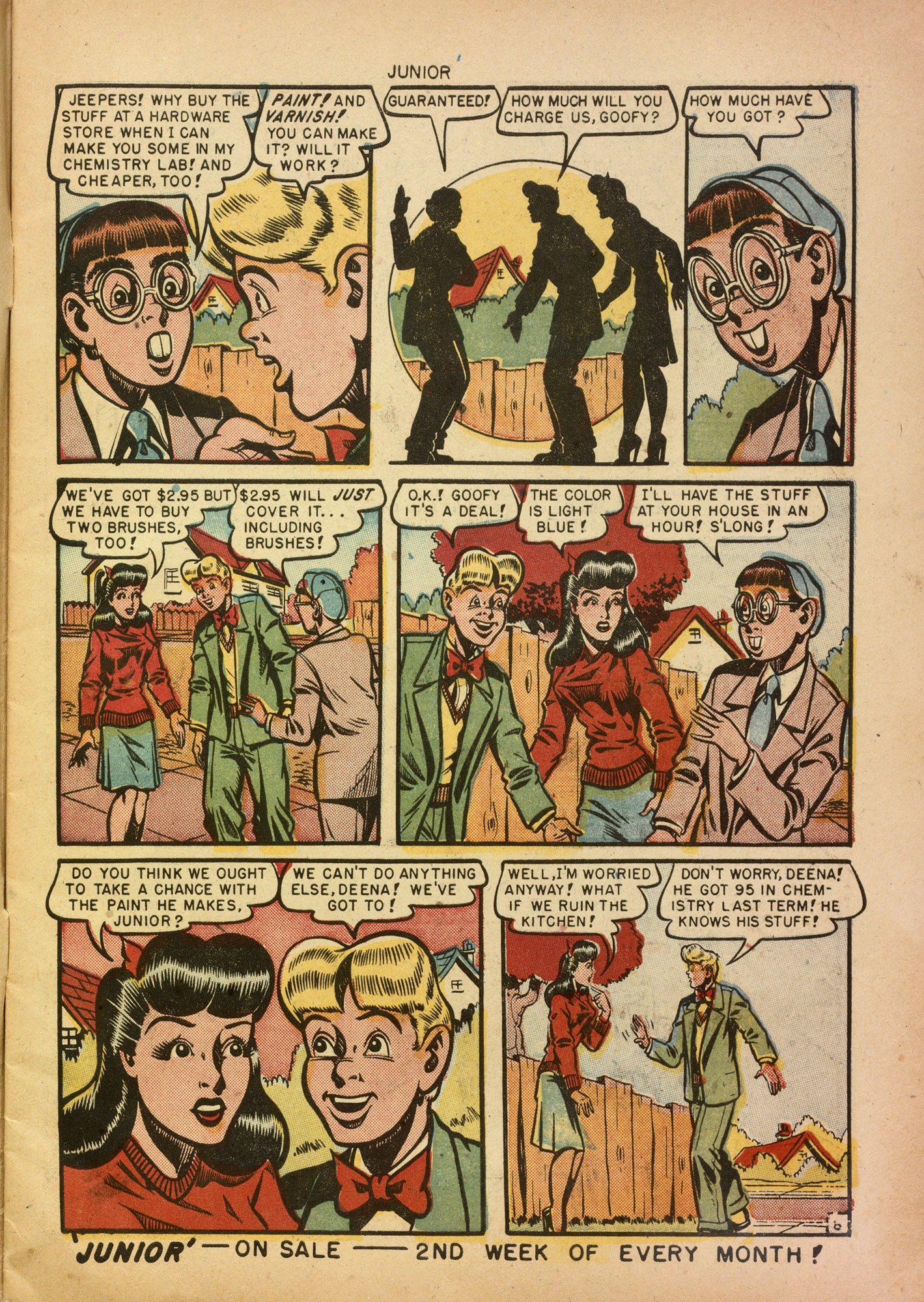 Read online Junior (1947) comic -  Issue #12 - 7