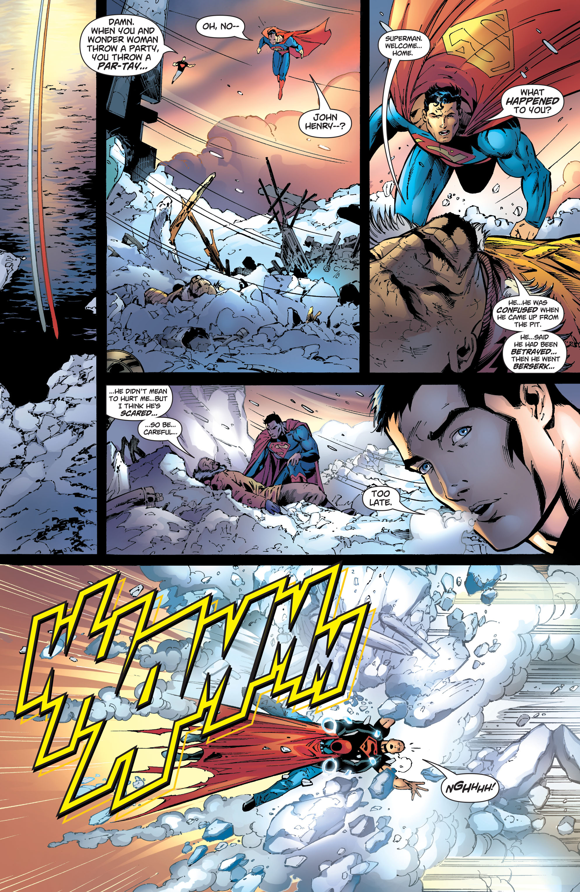 Read online Superman: Sacrifice comic -  Issue # TPB - 177
