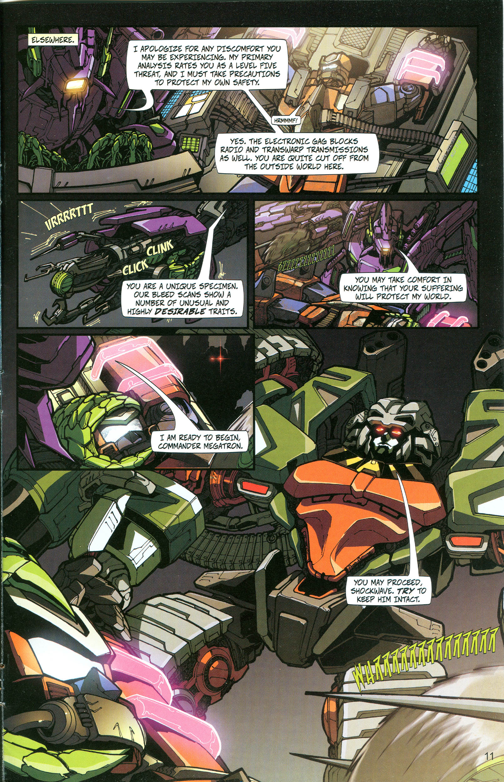 Read online Transformers: Collectors' Club comic -  Issue #20 - 11