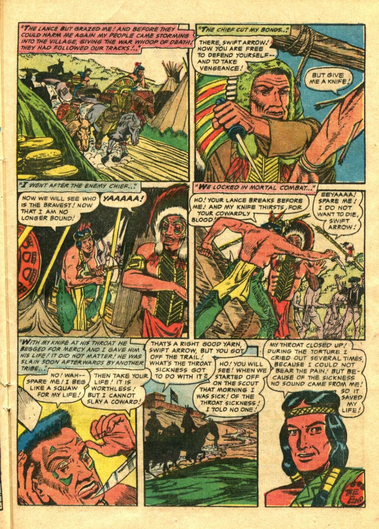 Read online Swift Arrow (1954) comic -  Issue #3 - 18