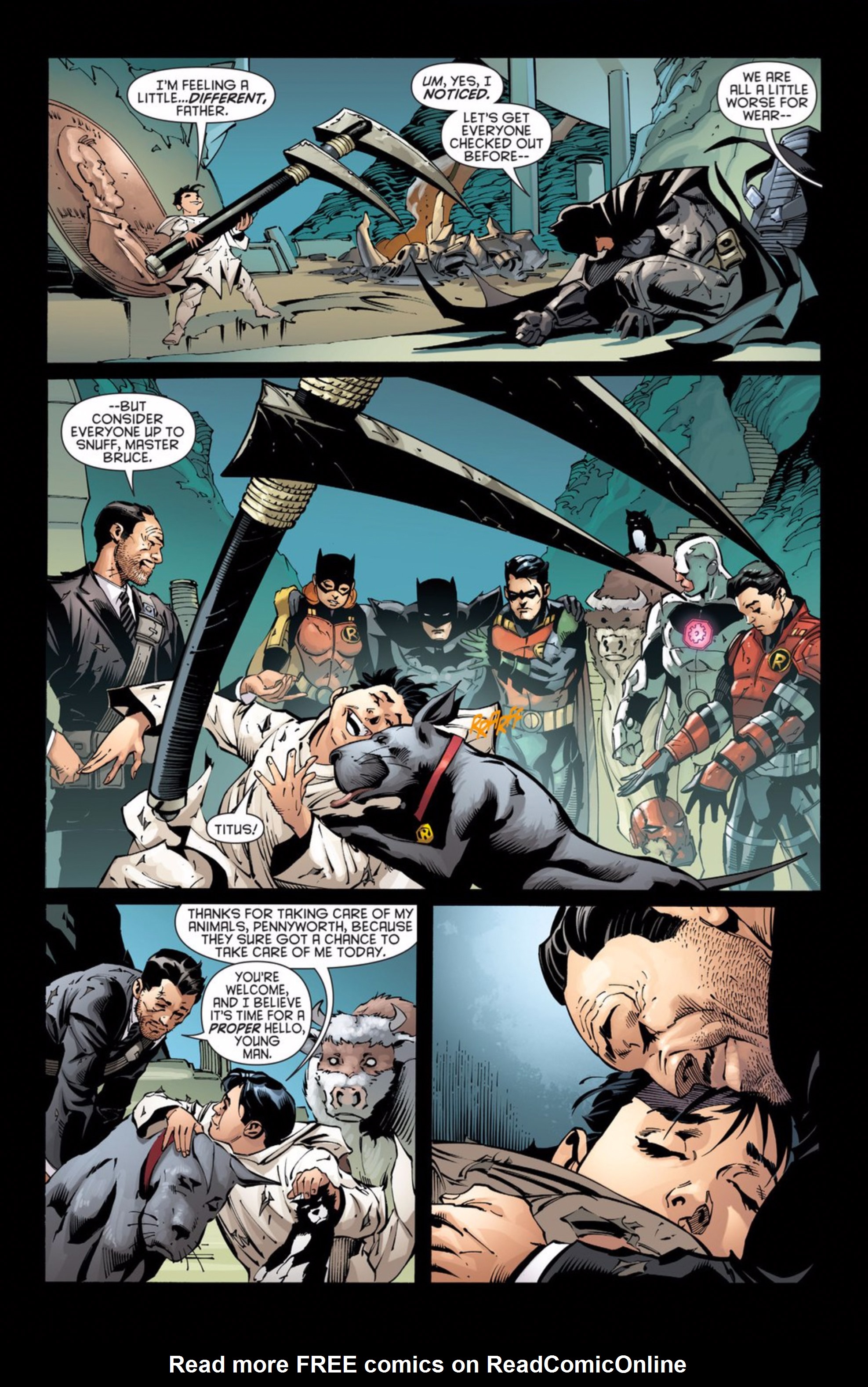 Read online Robin Rises: Alpha comic -  Issue # Full - 29
