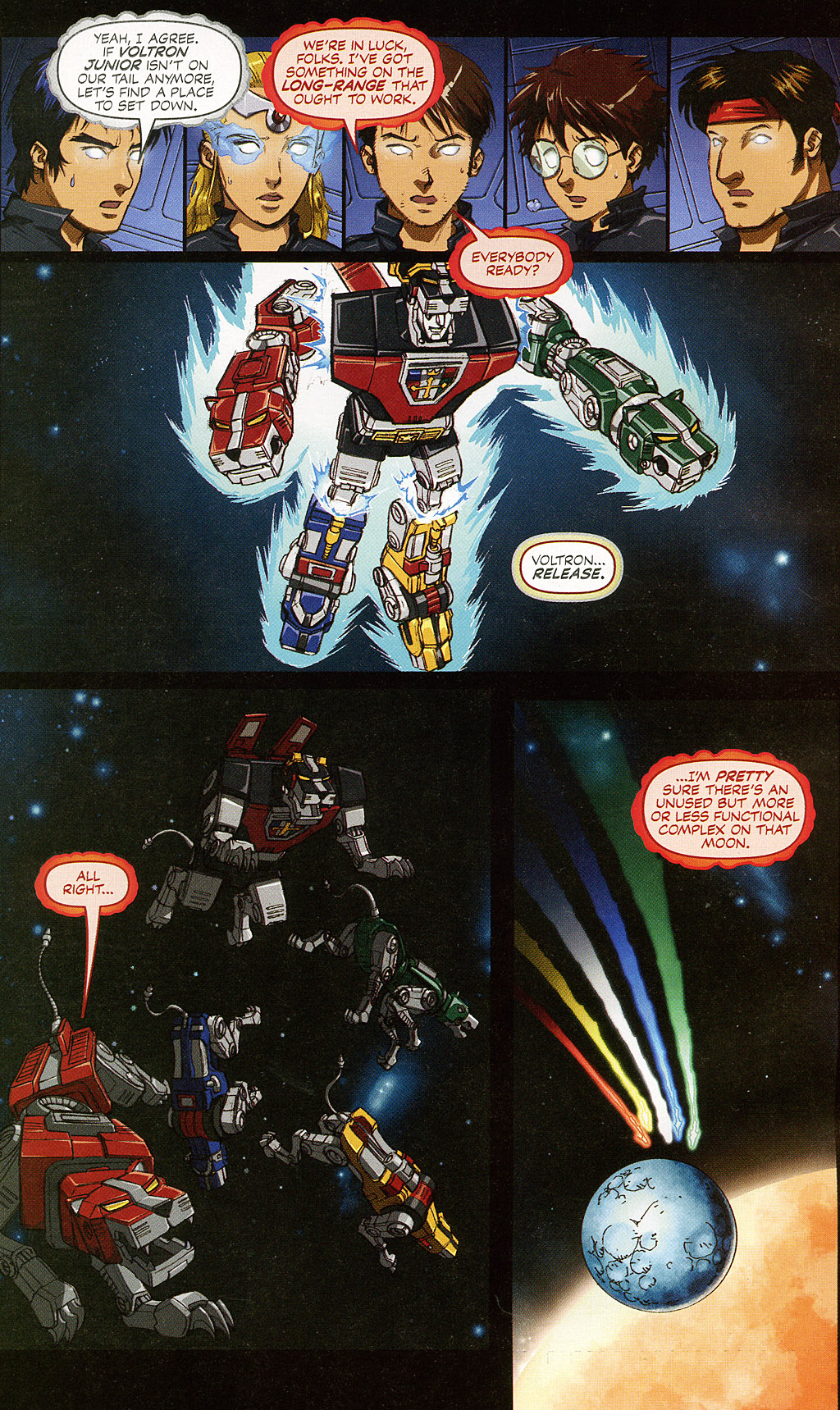 Read online Voltron: Defender of the Universe comic -  Issue #4 - 5