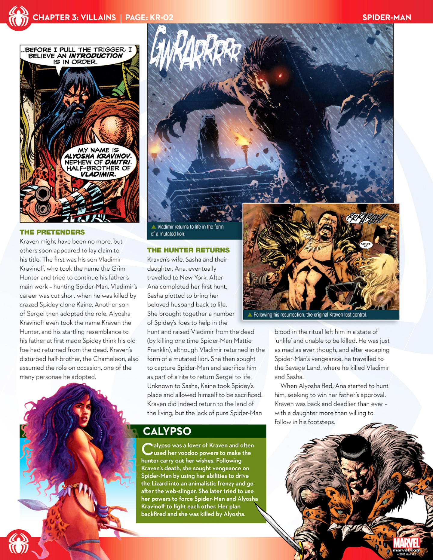 Read online Marvel Fact Files comic -  Issue #24 - 26