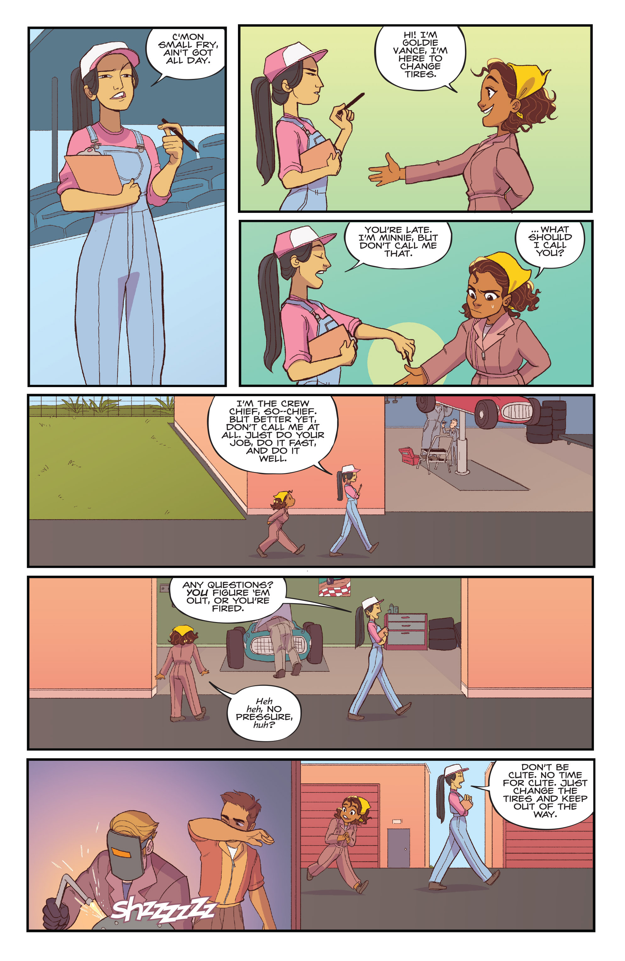 Read online Goldie Vance comic -  Issue #10 - 4