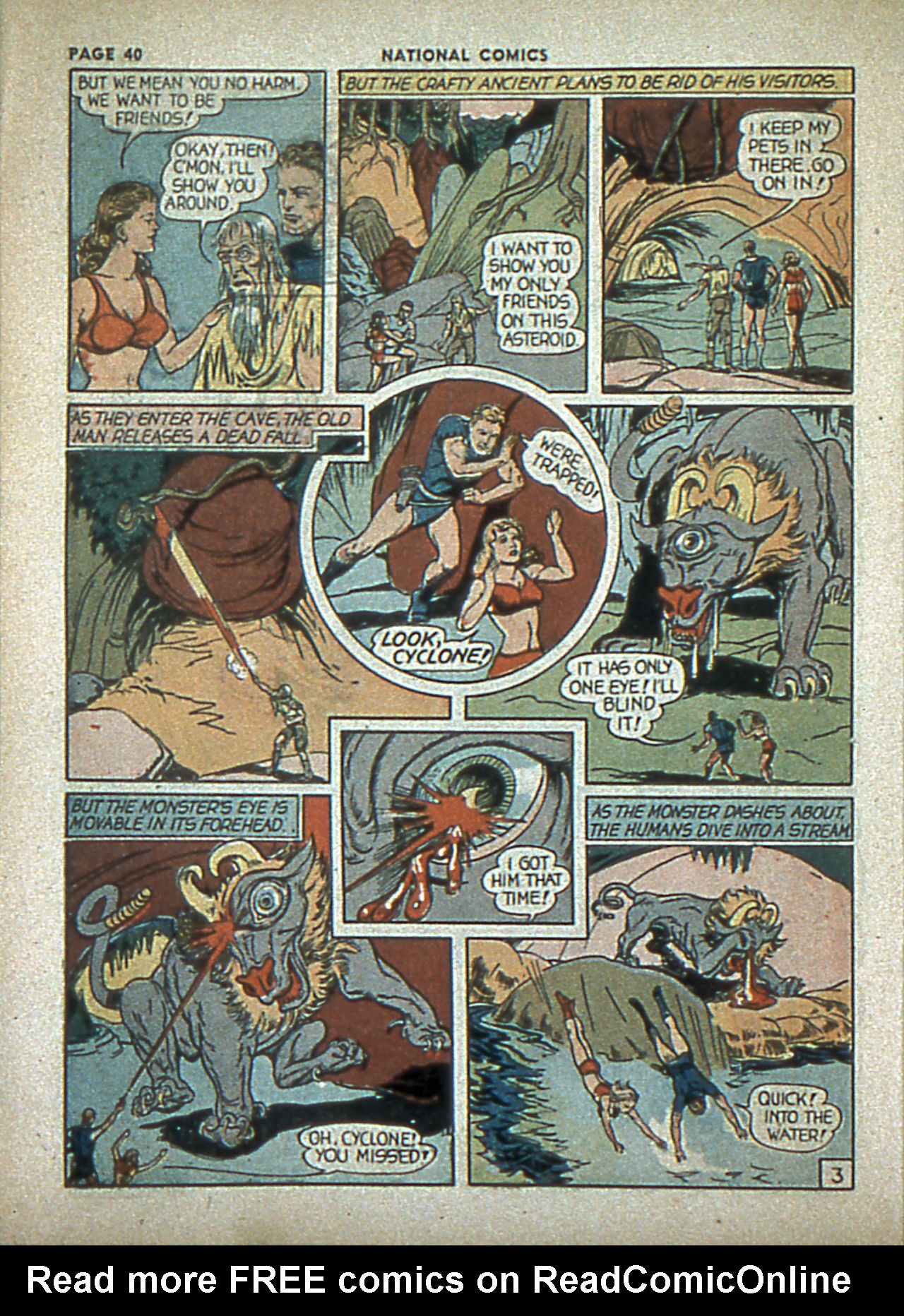 Read online National Comics comic -  Issue #4 - 42