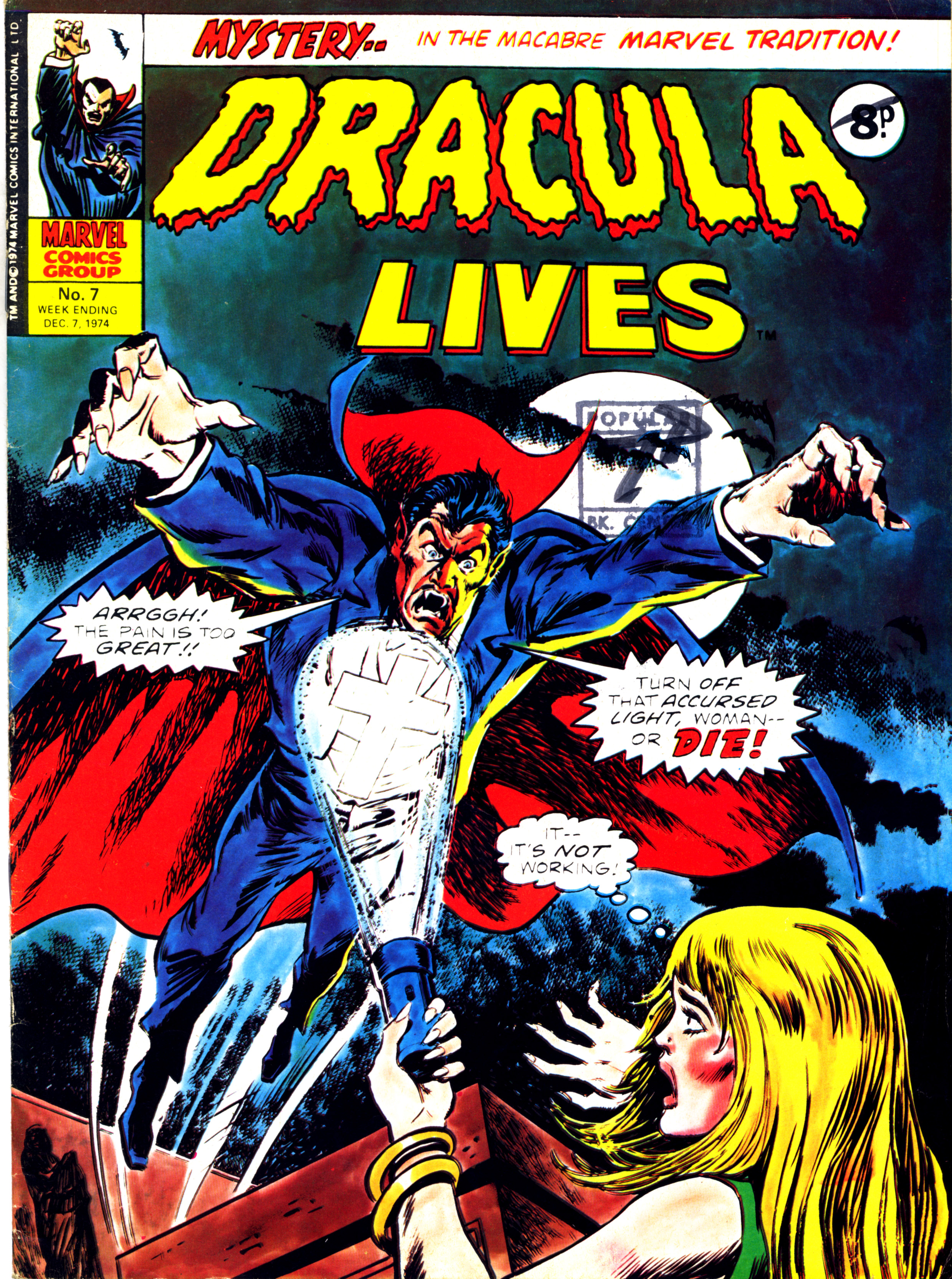 Read online Dracula Lives (1974) comic -  Issue #7 - 1