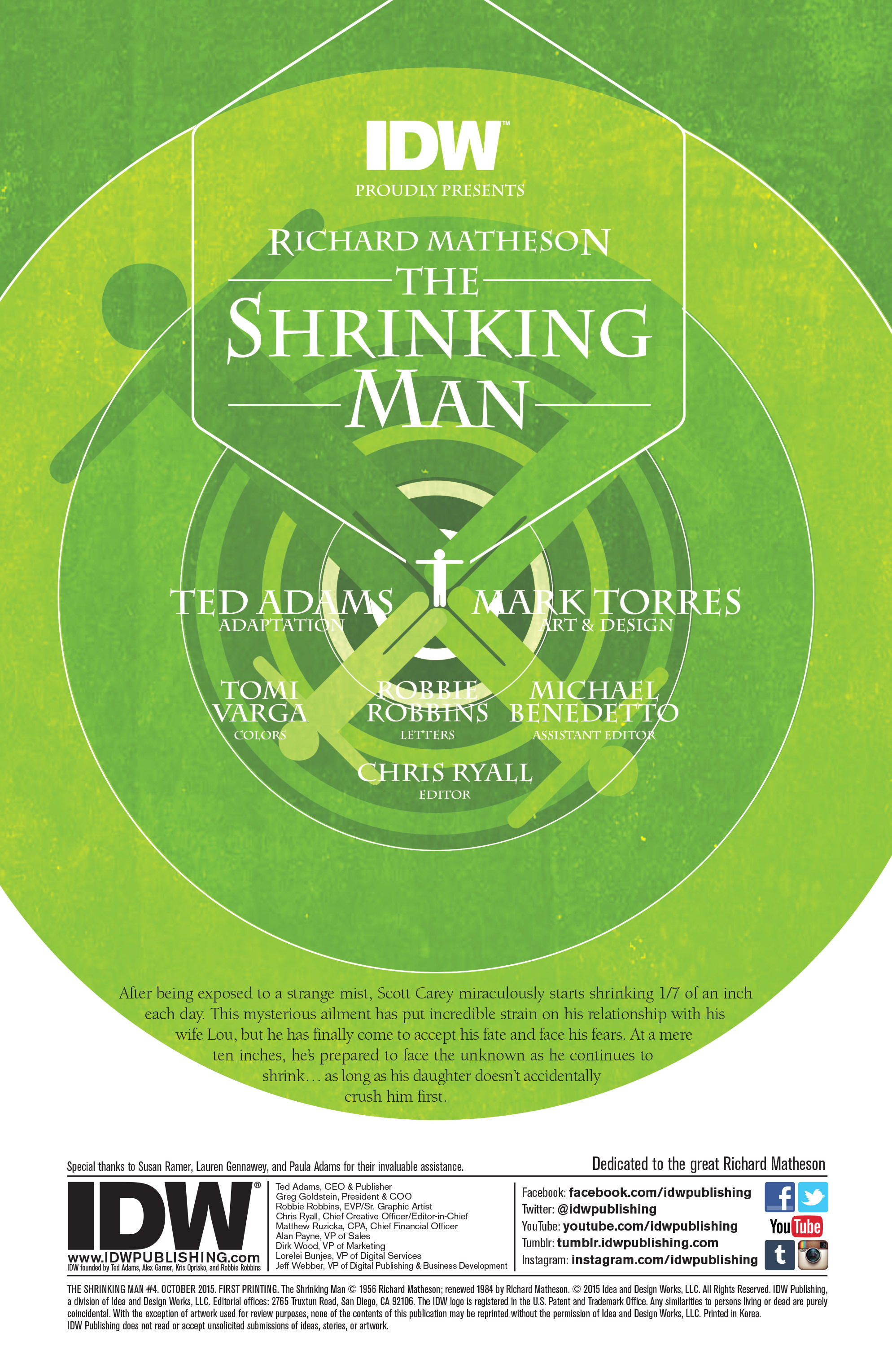 Read online The Shrinking Man comic -  Issue #4 - 2