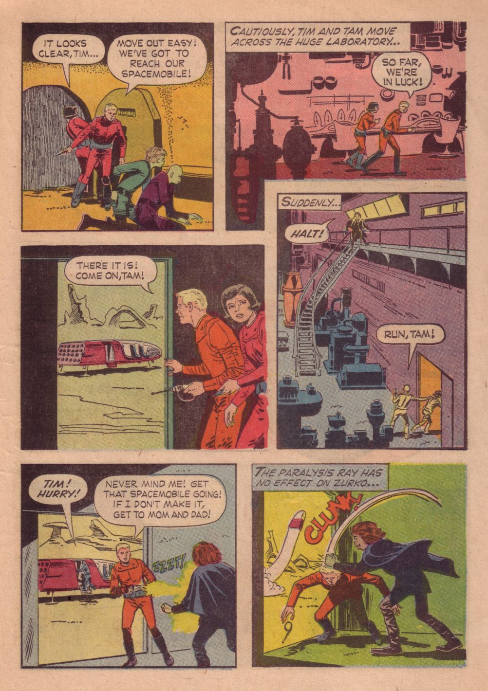 Read online Space Family Robinson comic -  Issue #6 - 11