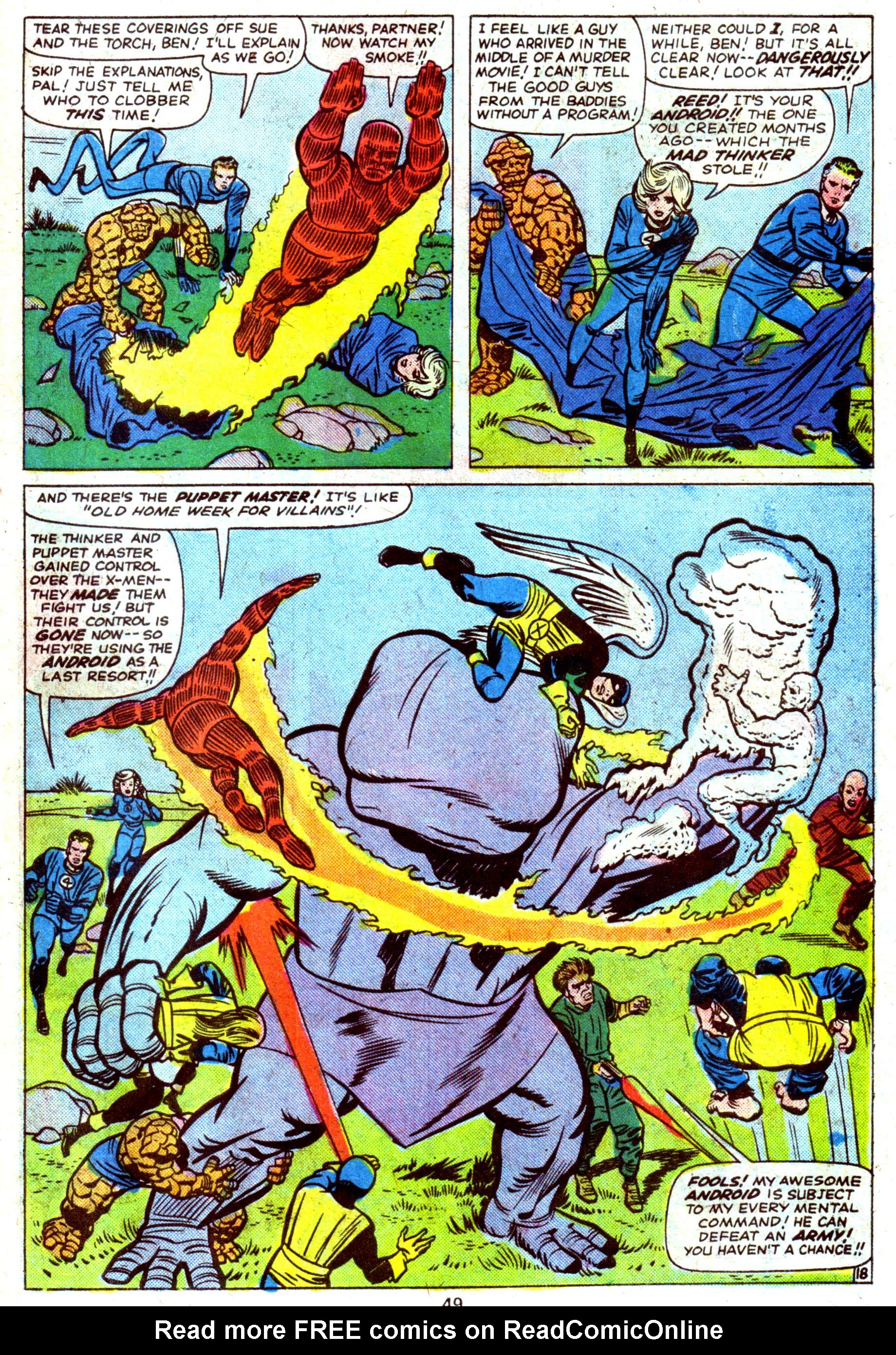 Read online Giant-Size Fantastic Four comic -  Issue #4 - 51