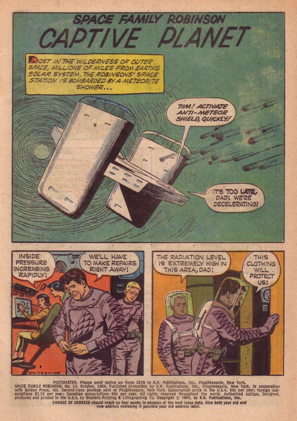 Read online Space Family Robinson comic -  Issue #10 - 3