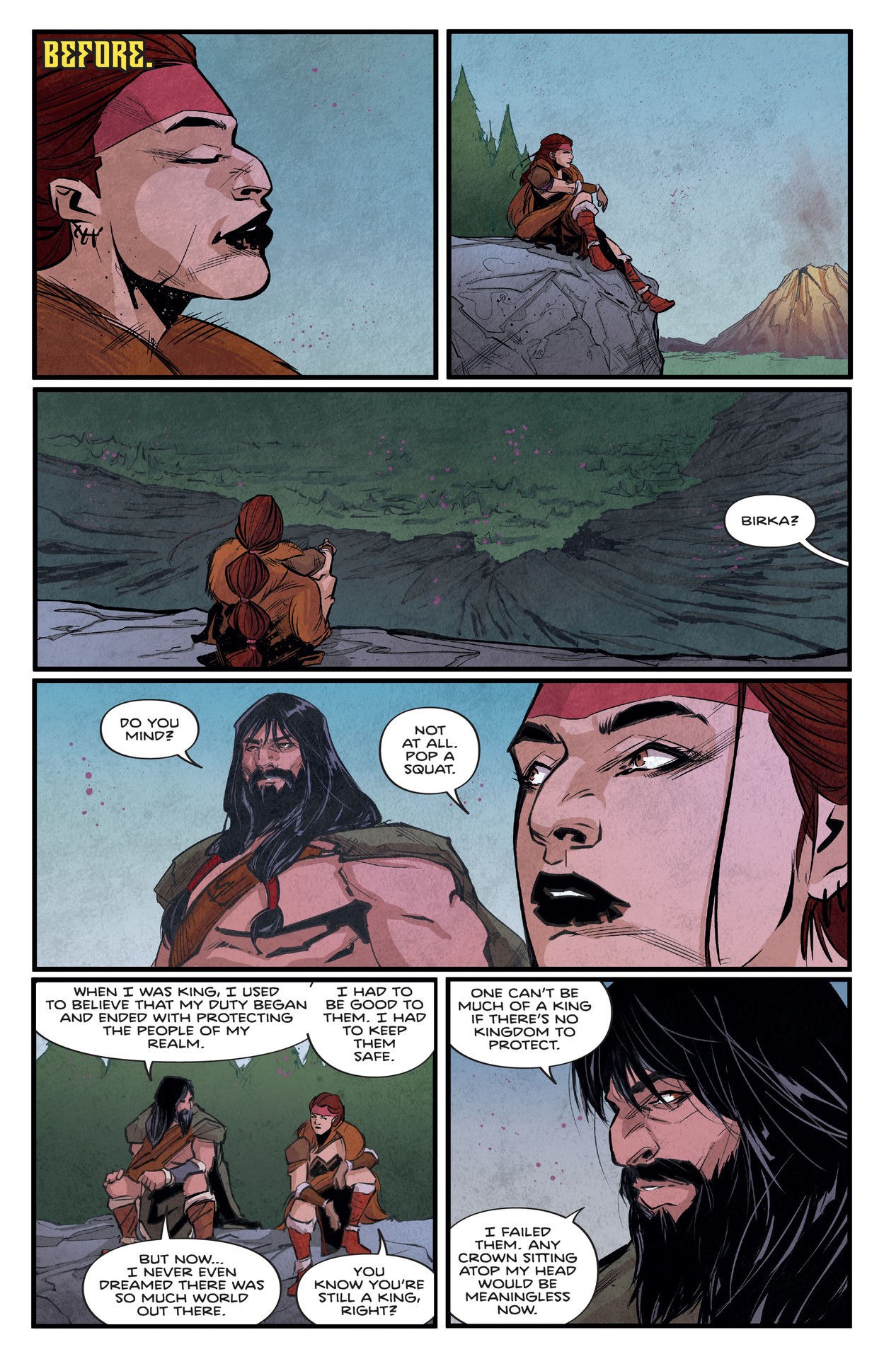 Read online The Mighty Barbarians comic -  Issue #4 - 5