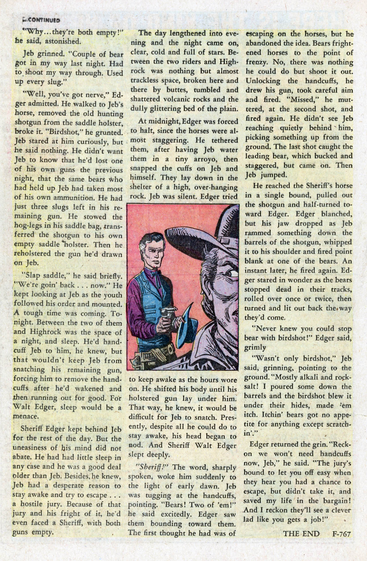 Read online Two Gun Western comic -  Issue #8 - 24