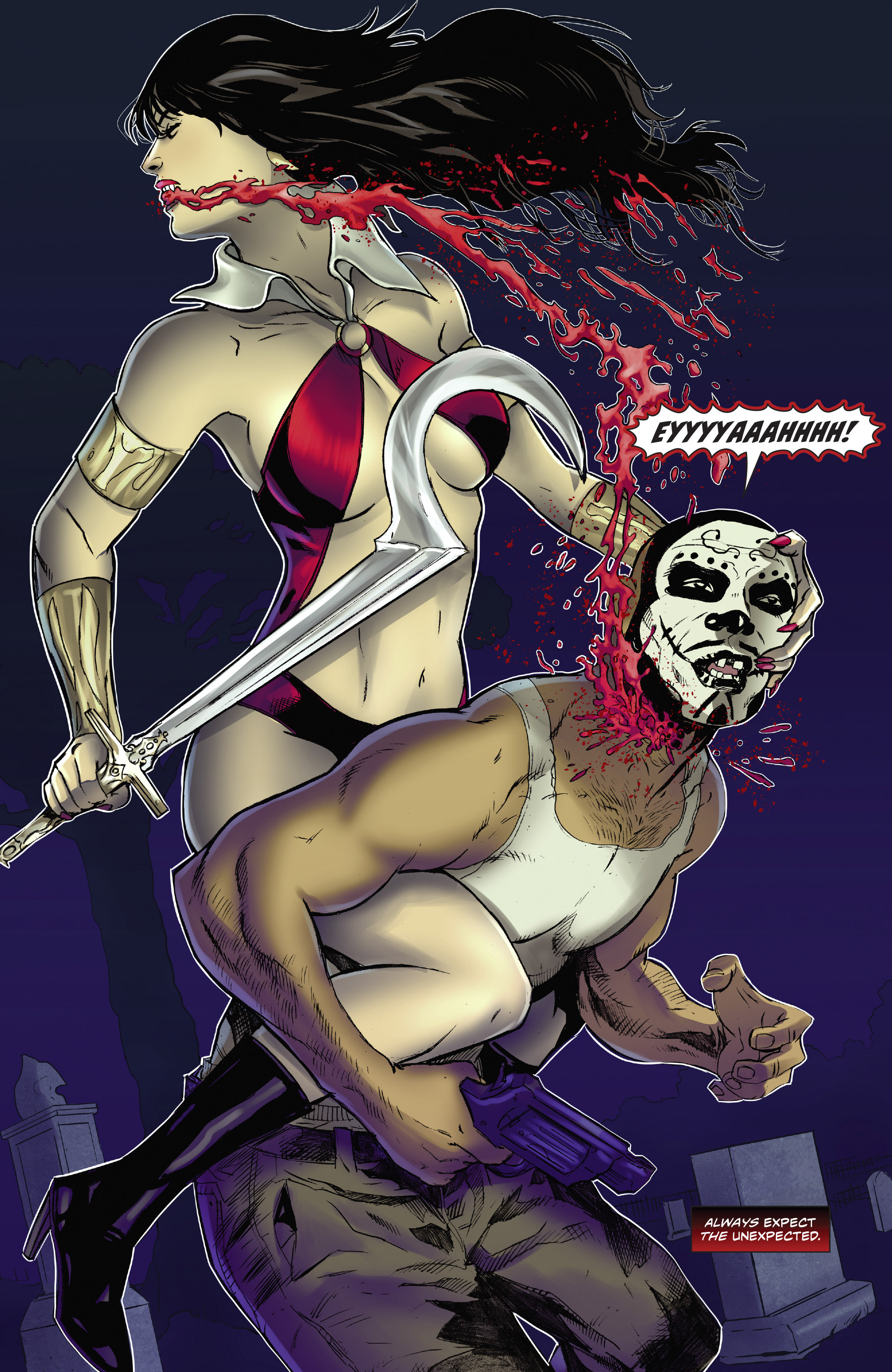 Read online Swords of Sorrow: Vampirella & Jennifer Blood comic -  Issue #3 - 13