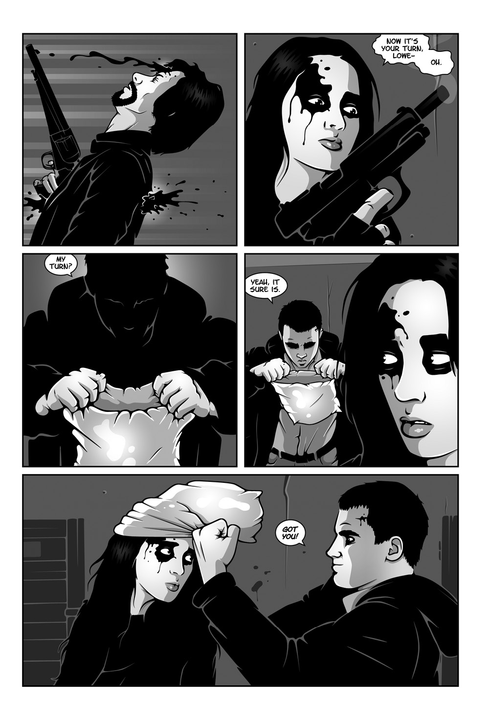 Read online Hollow Girl comic -  Issue #7 - 42