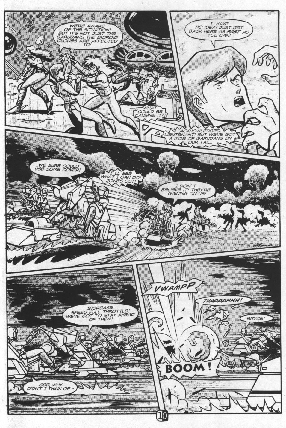 Read online Worlds of Robotech: Feral World: Nightmare on Garuda comic -  Issue # Full - 12